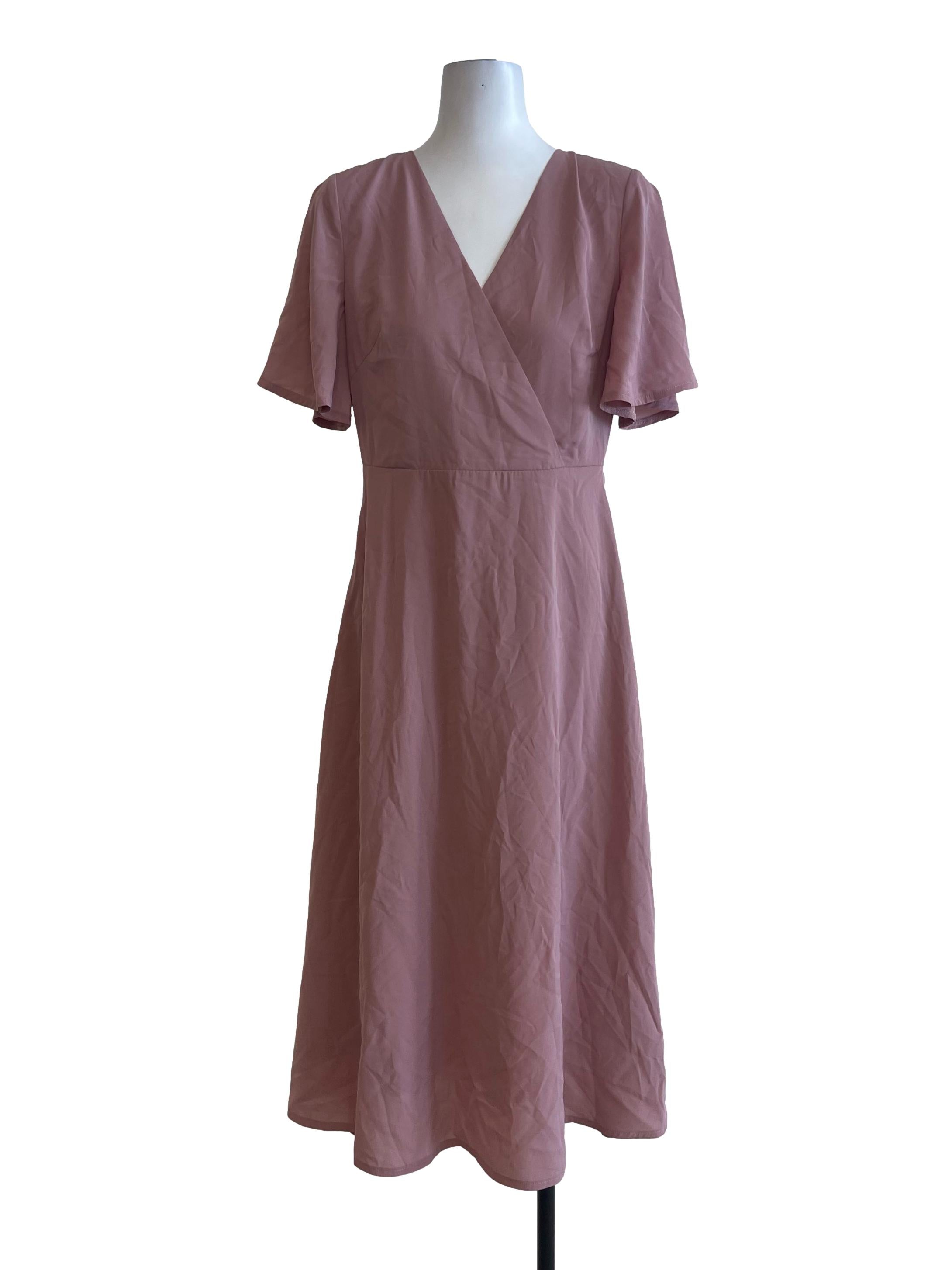 Dusty Pink Long Dress