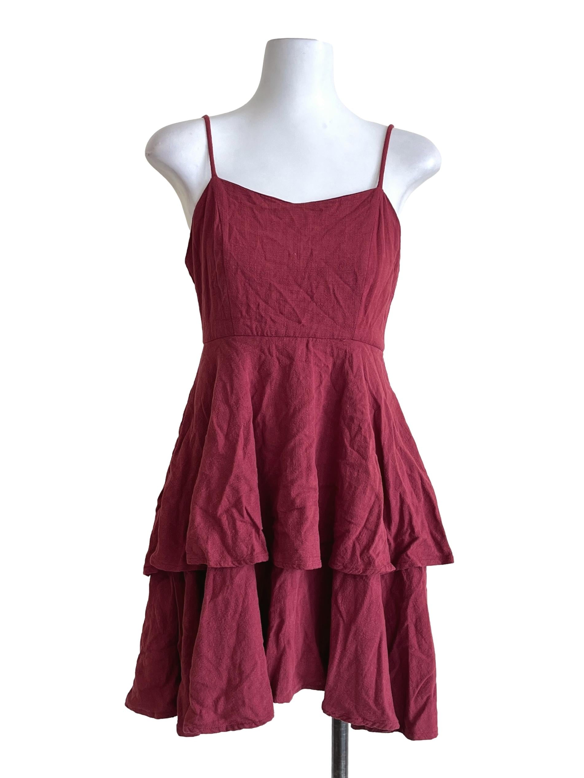 Ruby Red Sweetheart Sleeveless Dress