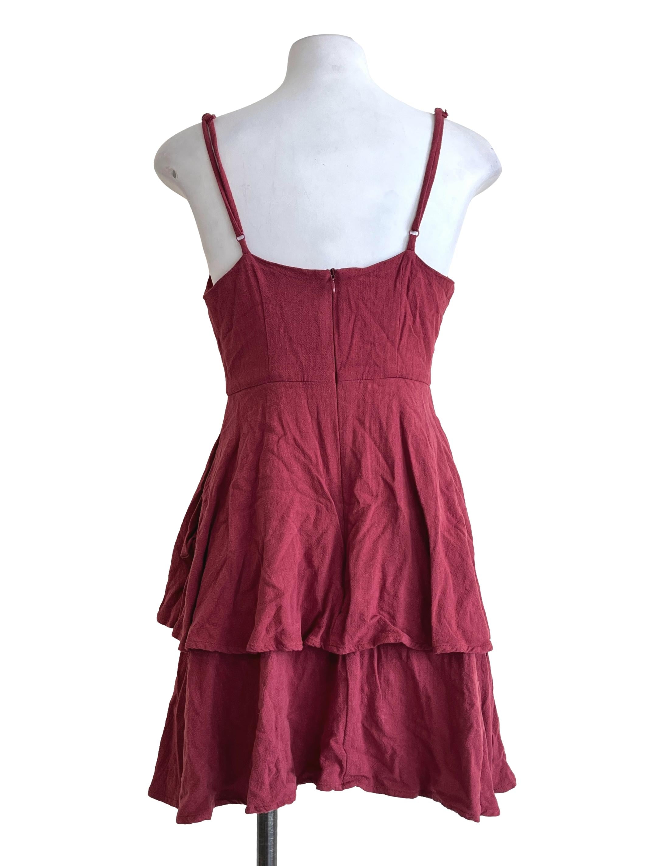 Ruby Red Sweetheart Sleeveless Dress