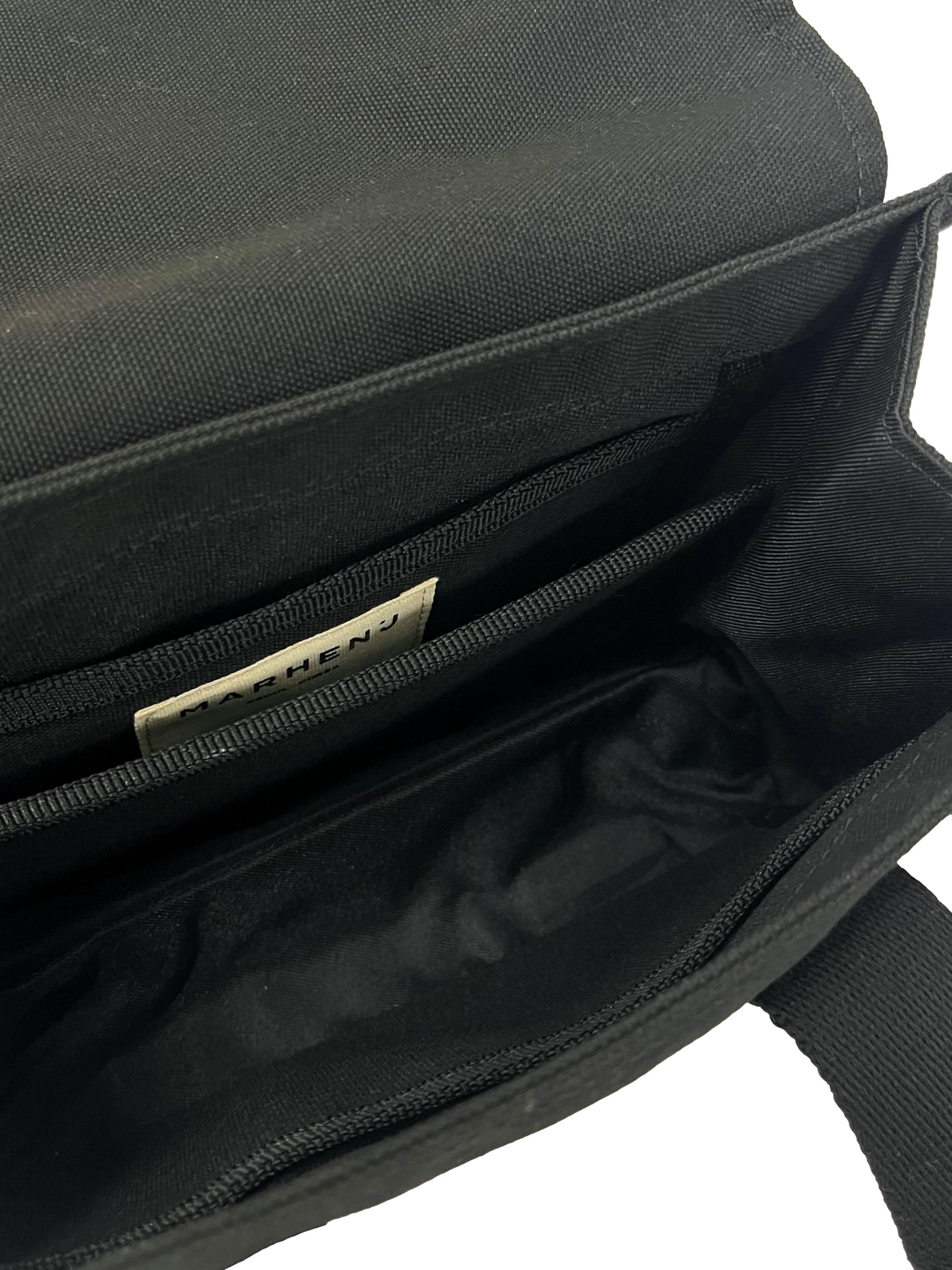 Black Roy Nano Bag With Detachable Crossbody Strap