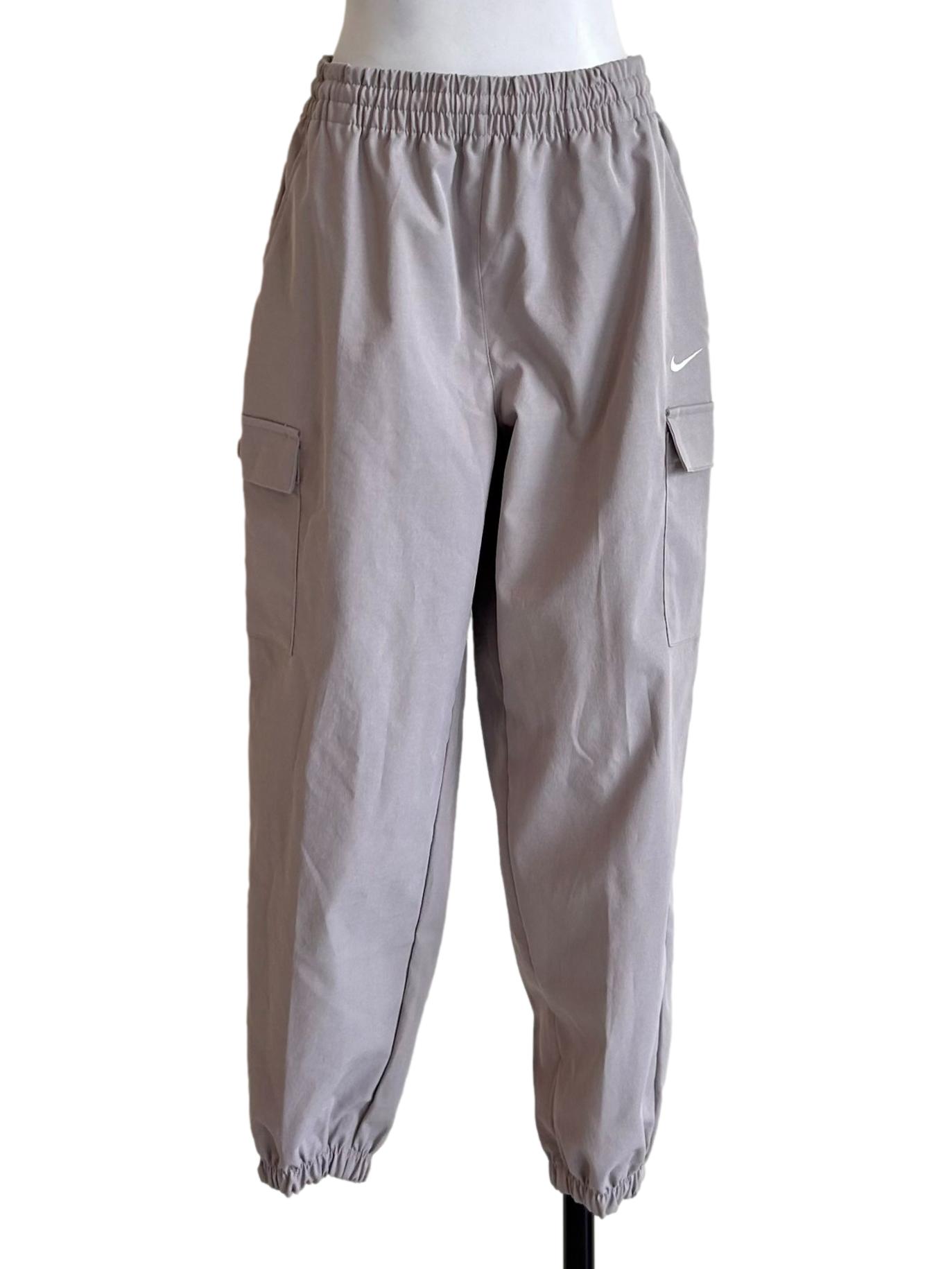 Sporty Grey Utility Cargo Joggers
