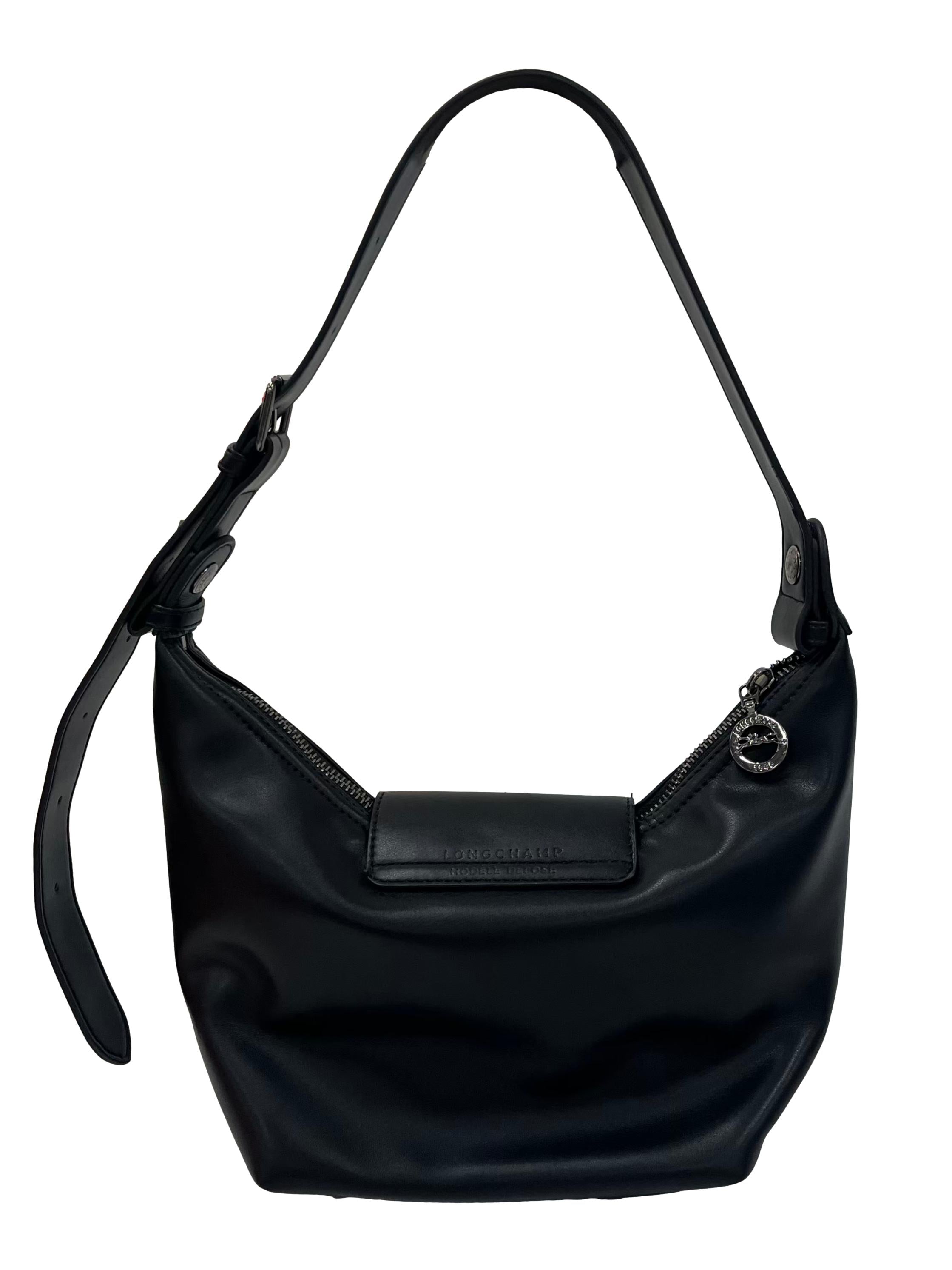Le Pliage Cuir Crossbody Bag