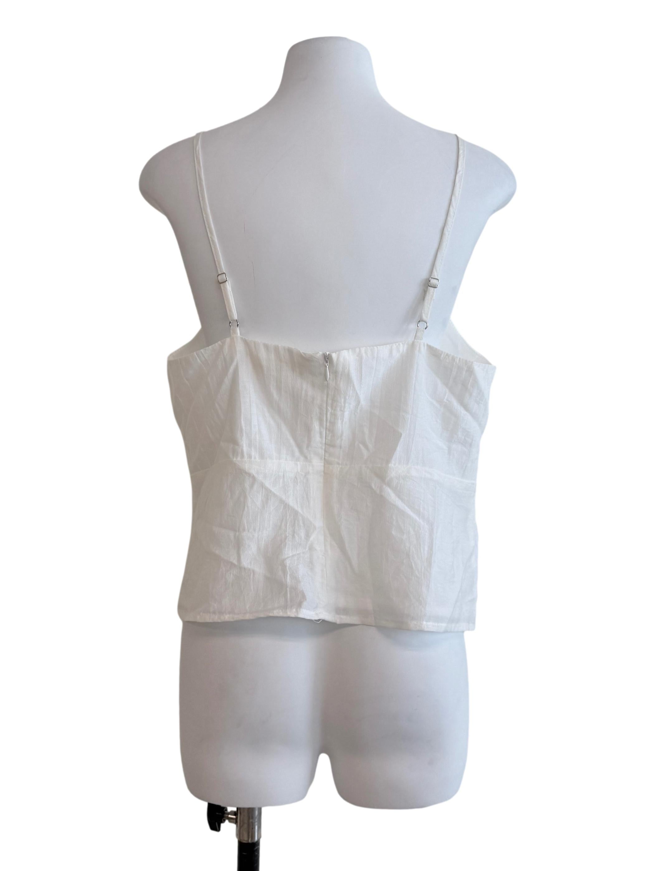 White Spaghetti Strap Top
