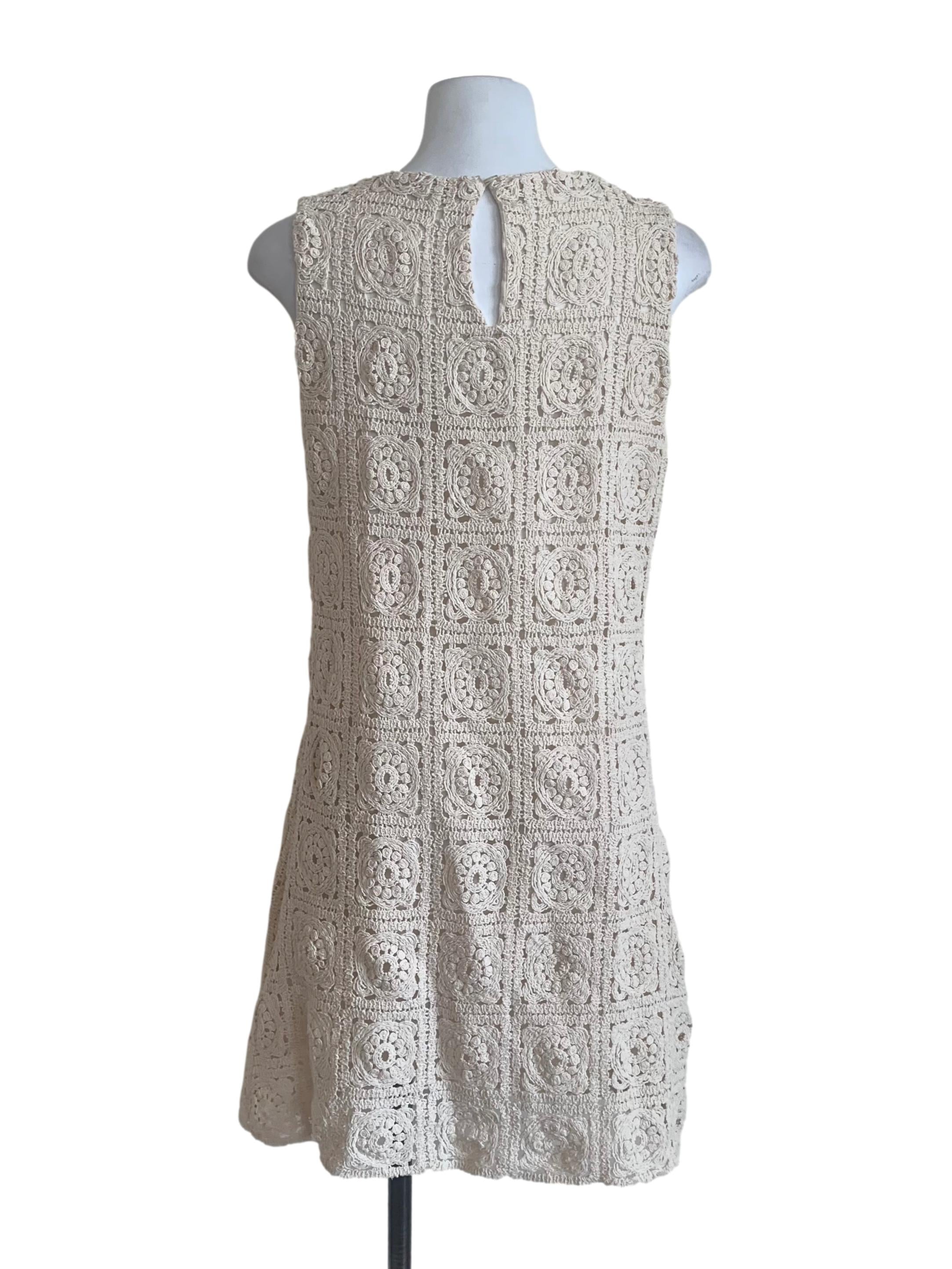 Coconut White Knitted Dress