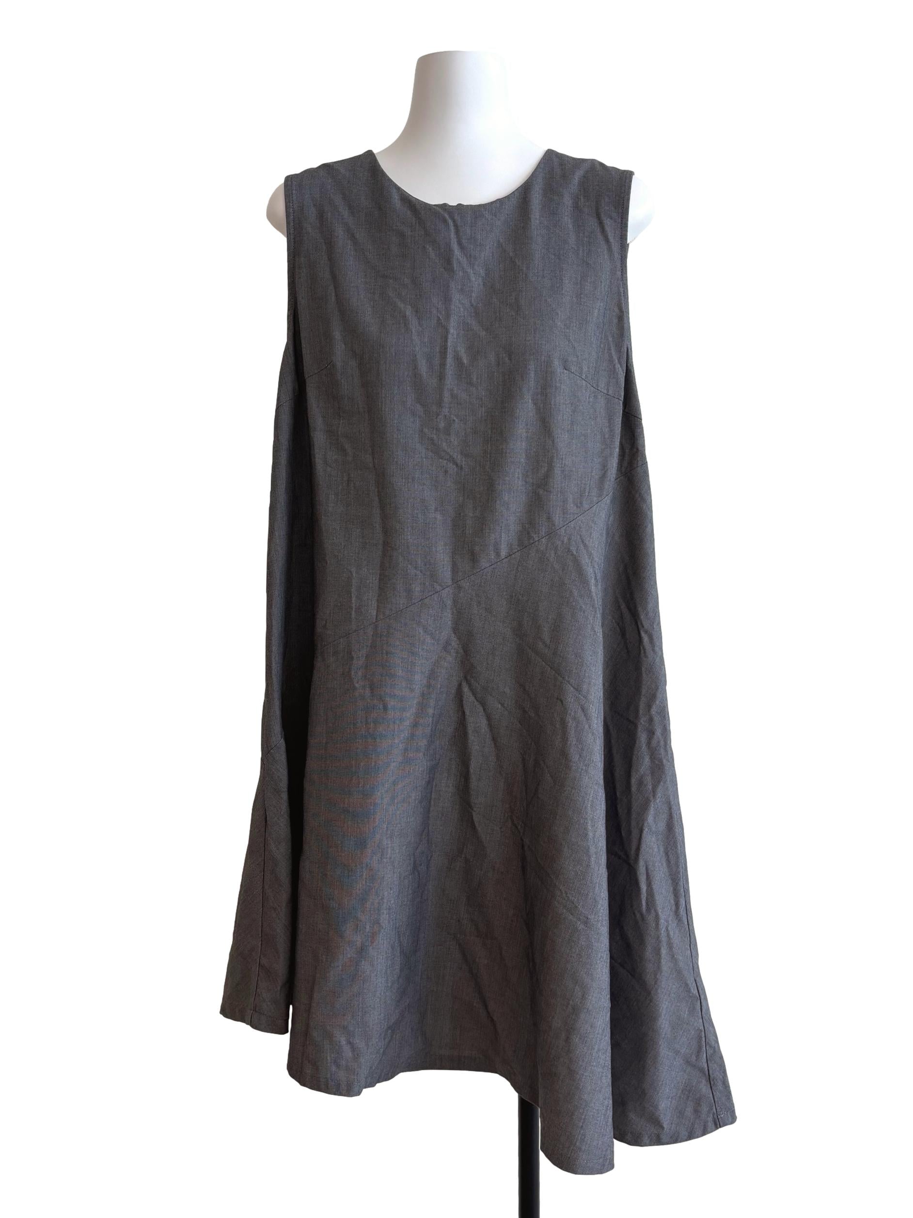Fossil Grey Sleeveless Shift Dress