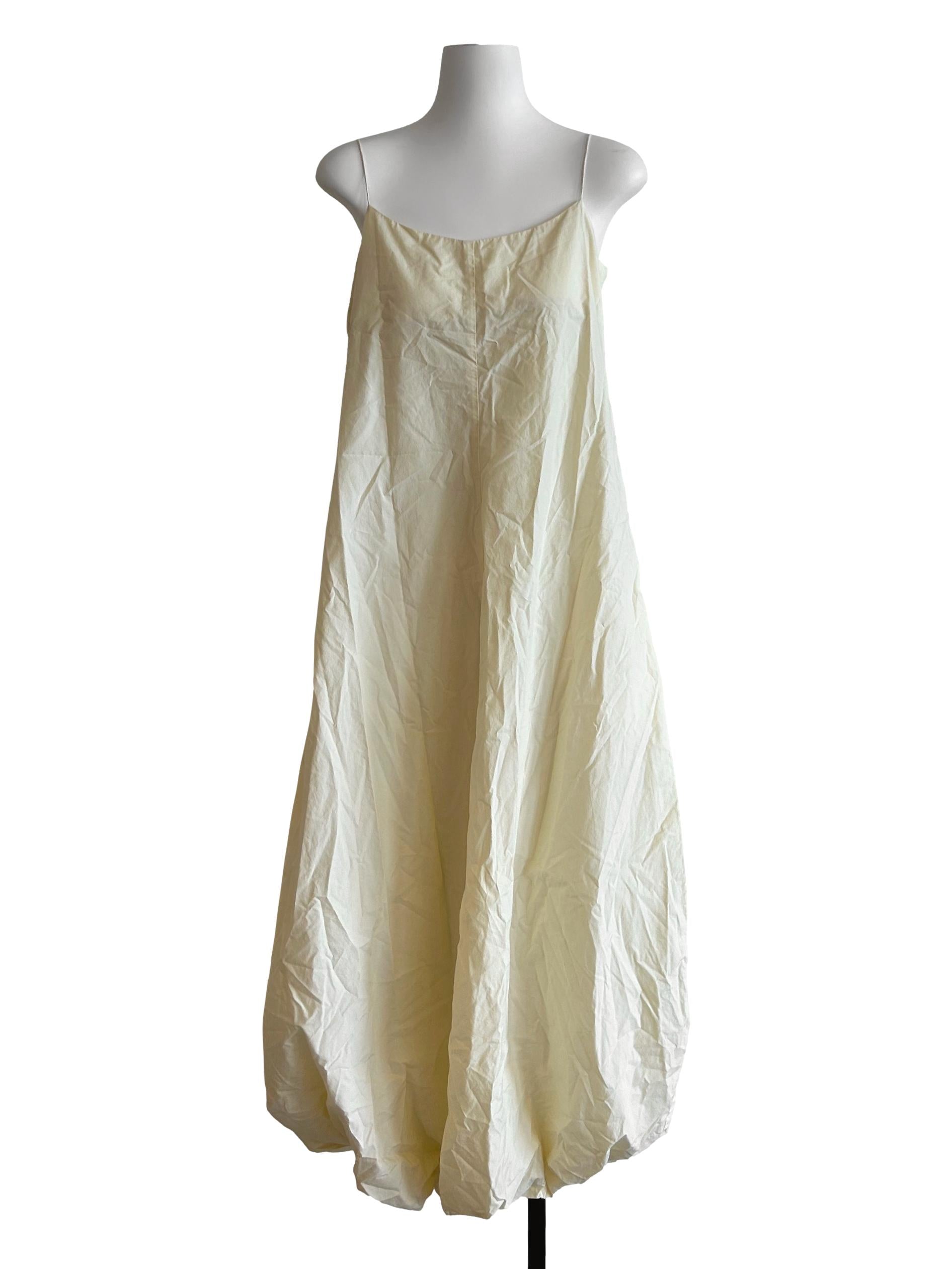 Light Yellow Balloon Dress