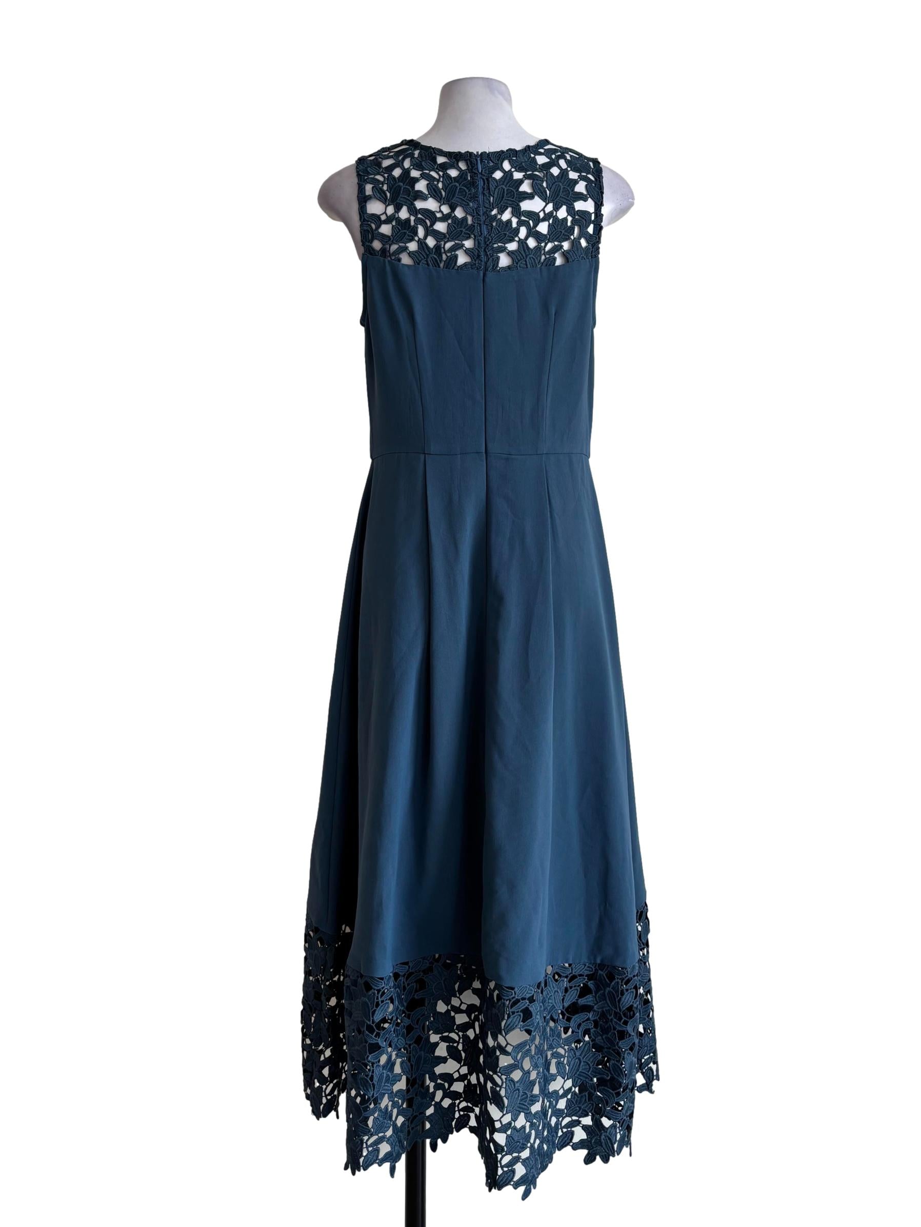 Sapphire Blue Sleeveless Dress