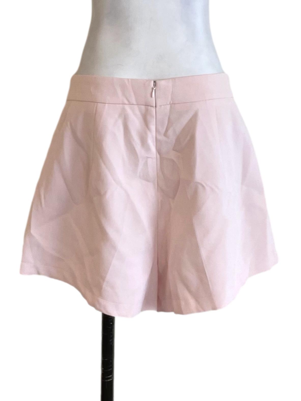 Baby Pink A-Line Shorts