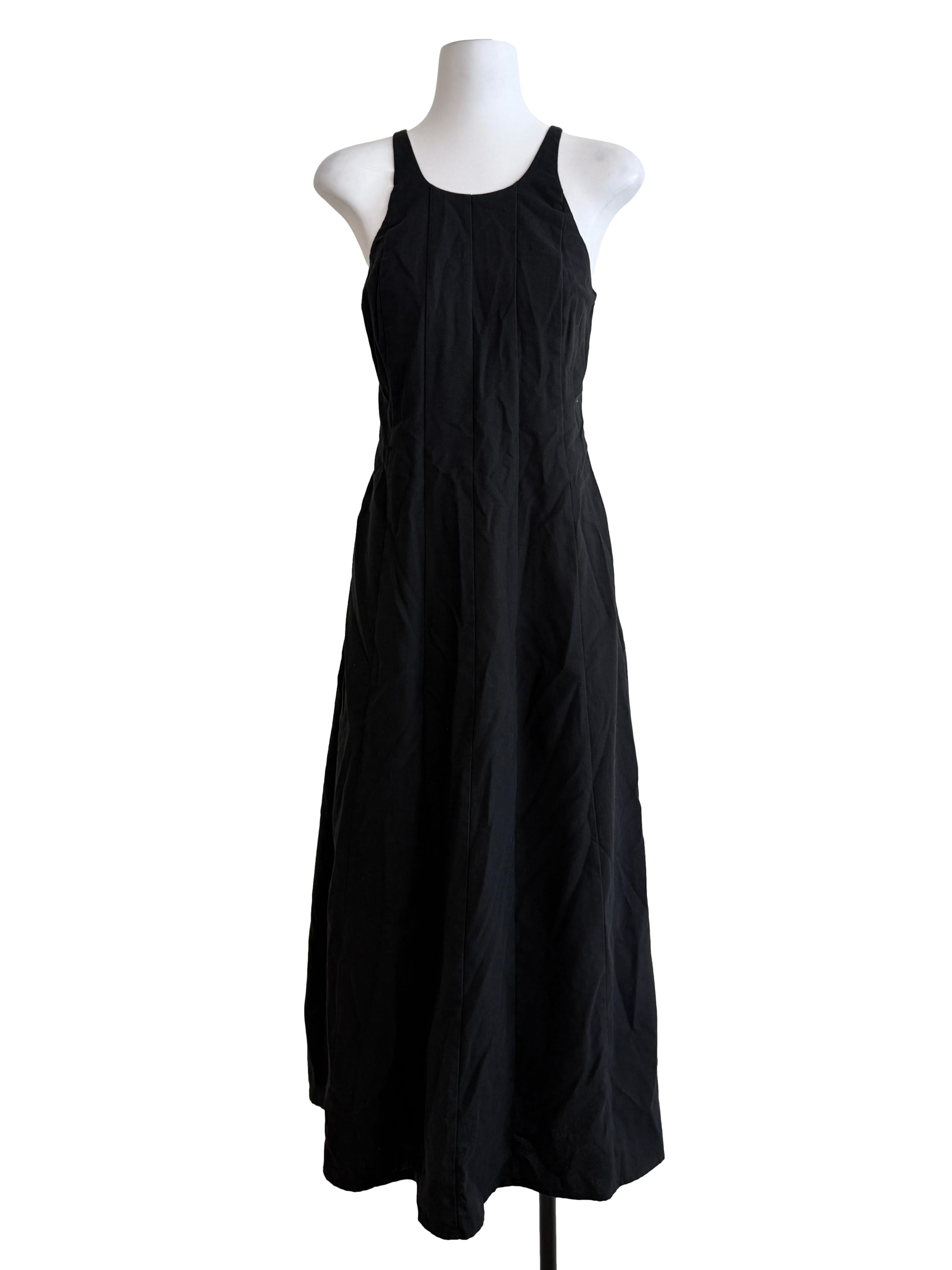 Black Princess Maxi Dress