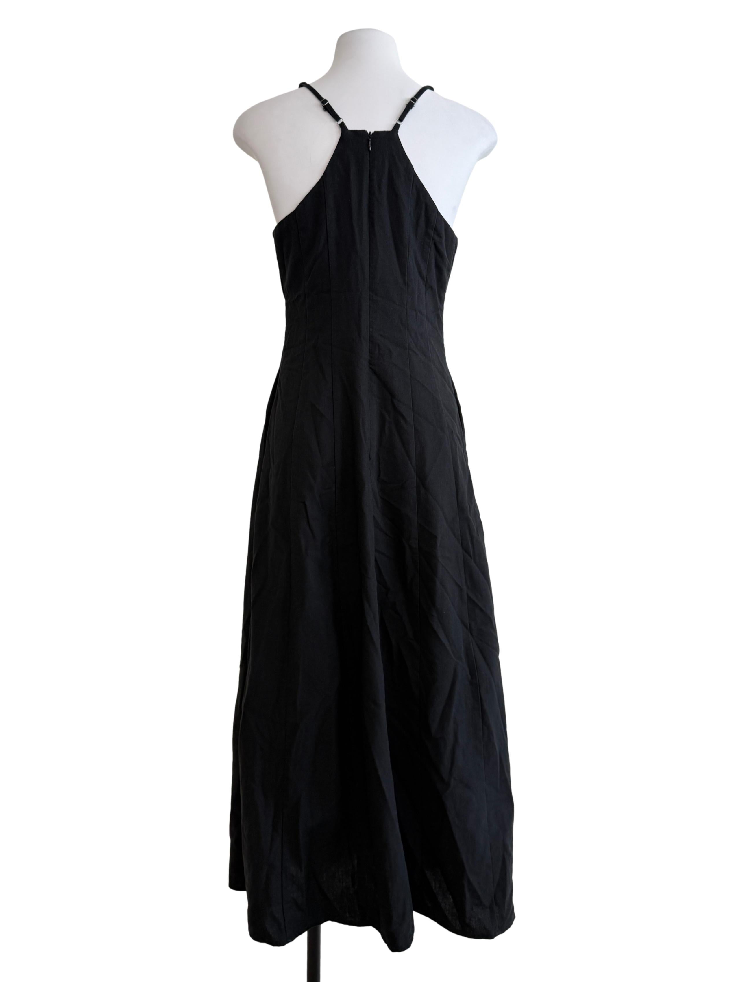 Black Princess Maxi Dress