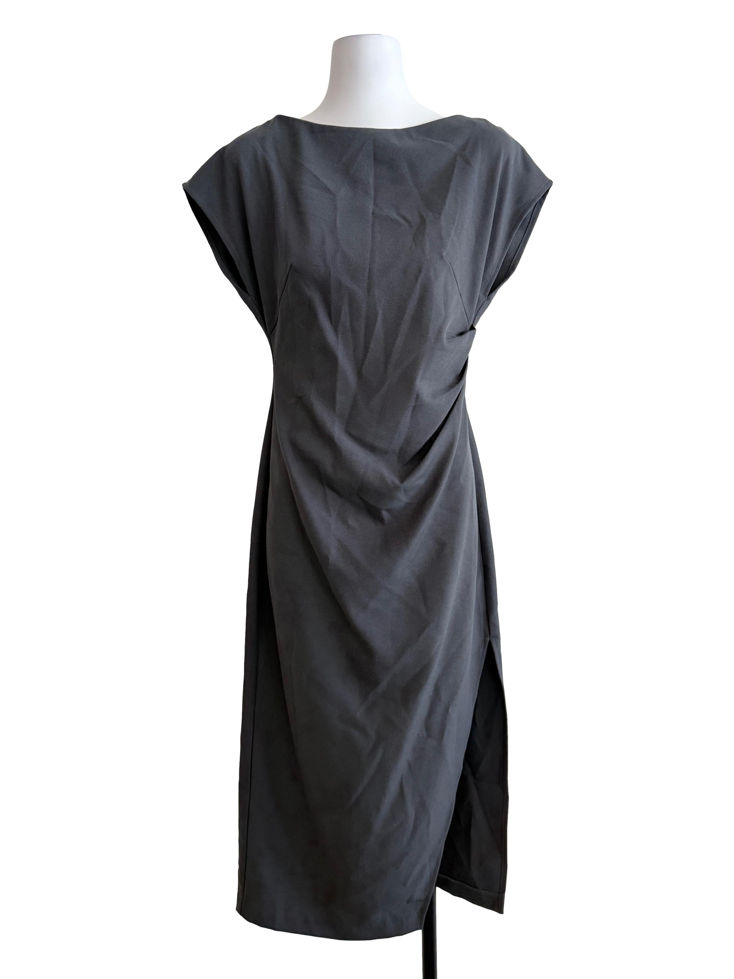 Graphite Grey Sheath Dress
