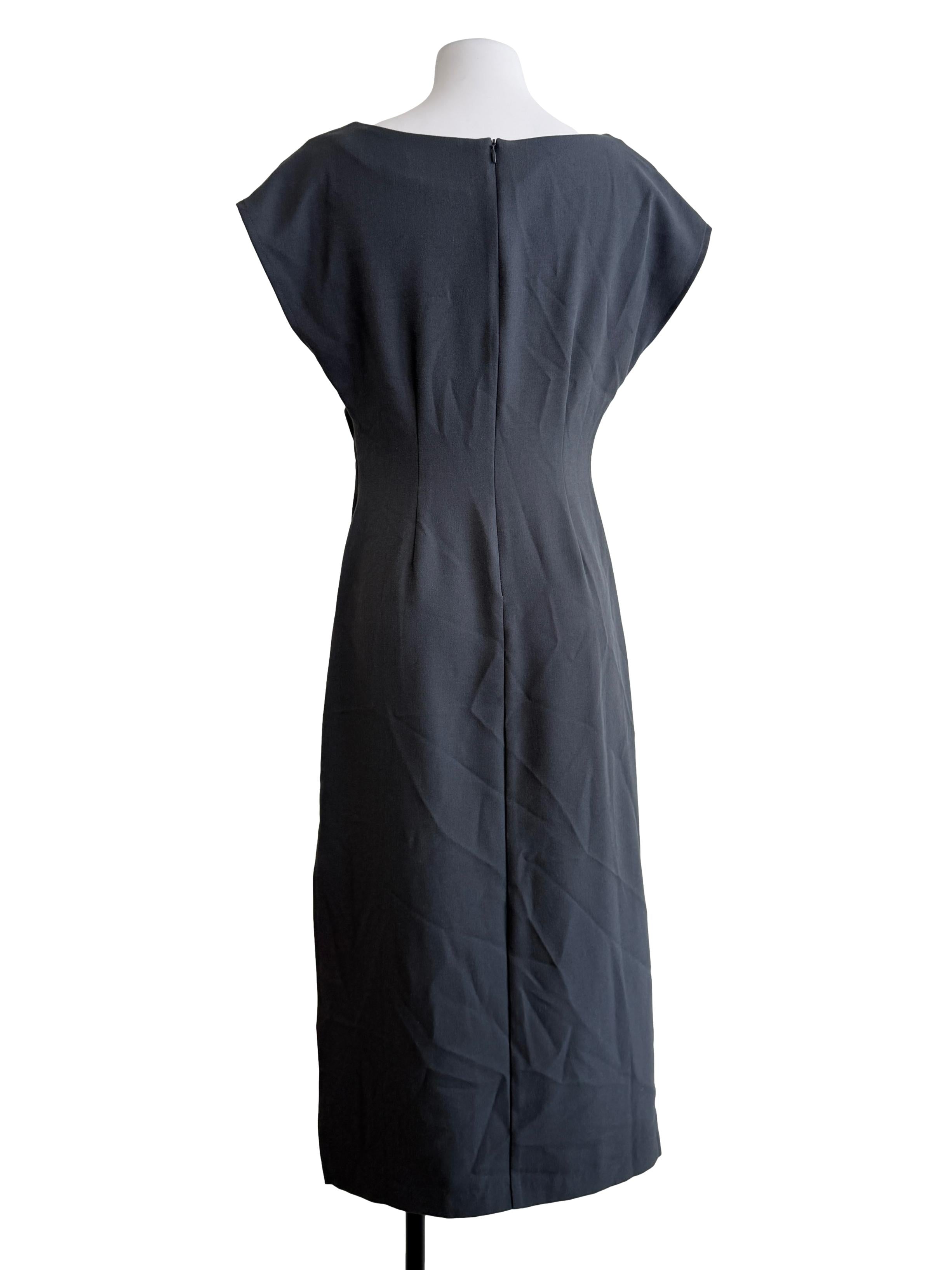 Graphite Grey Sheath Dress