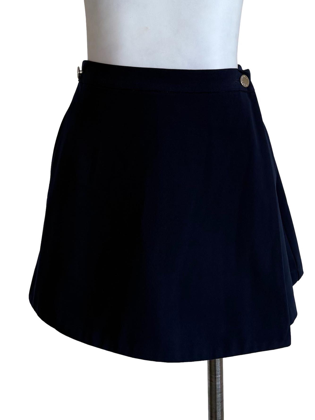 Navy Blue Flap Skorts