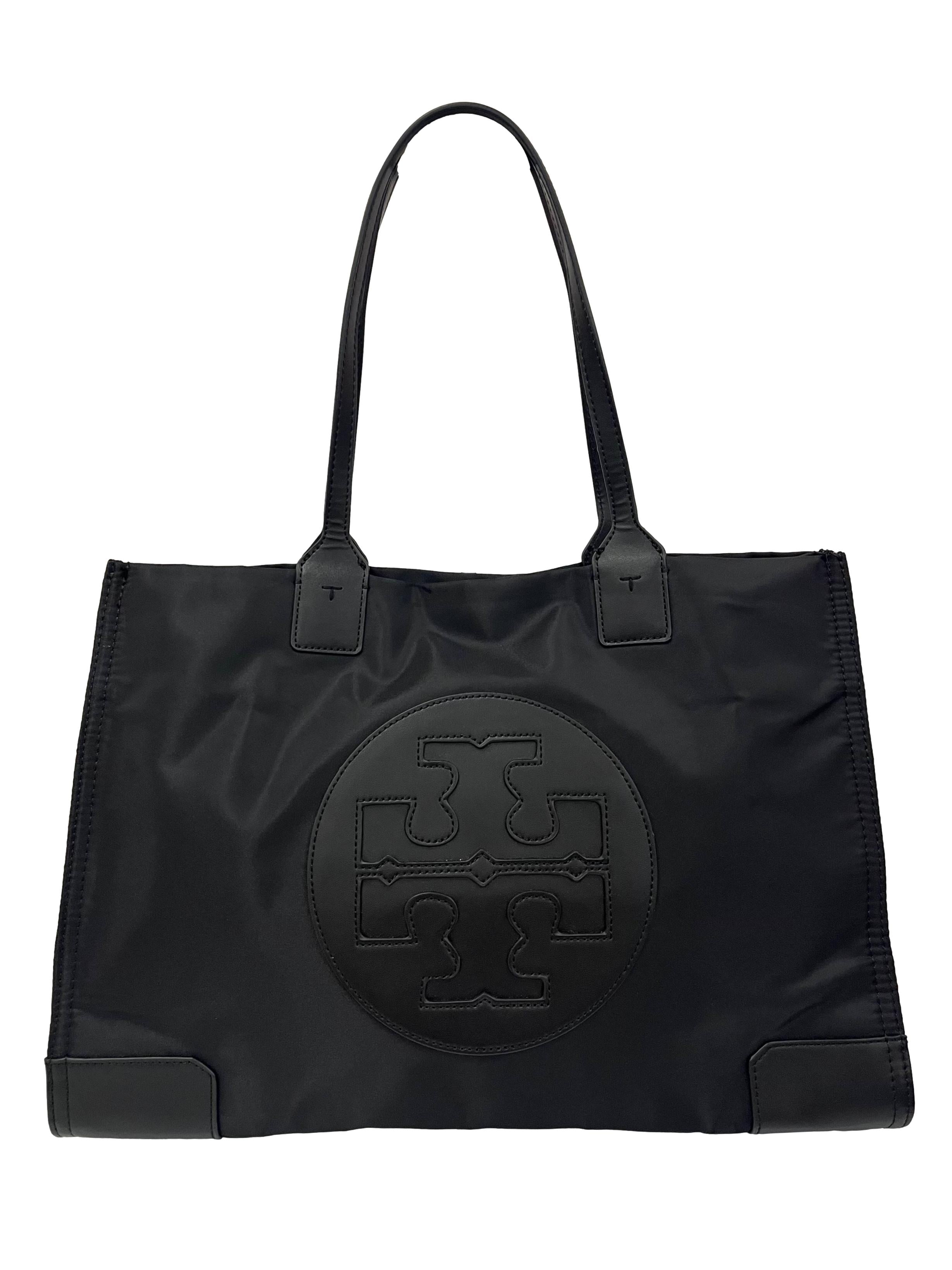 Black Large Ella Tote Bag