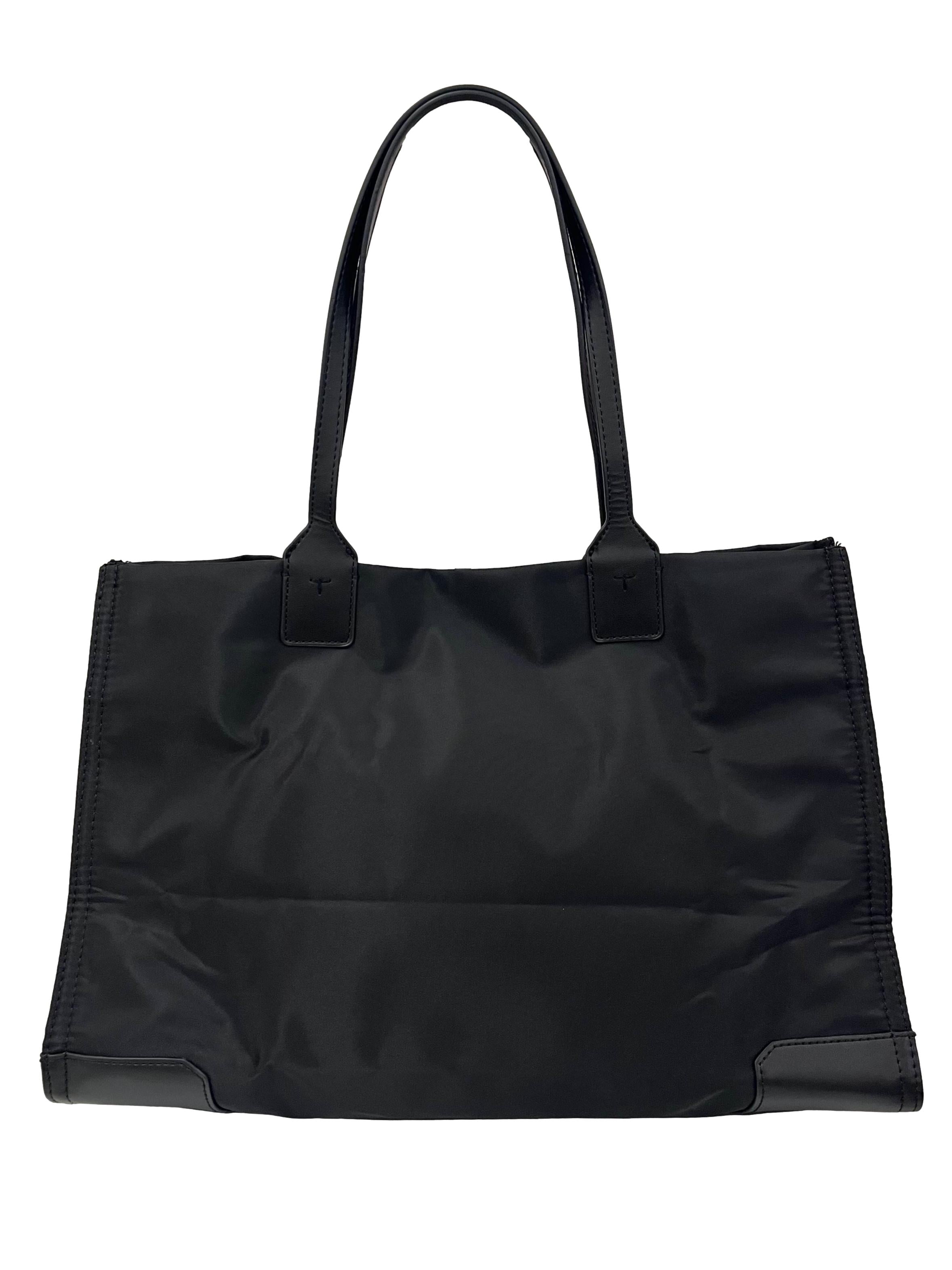 Black Large Ella Tote Bag
