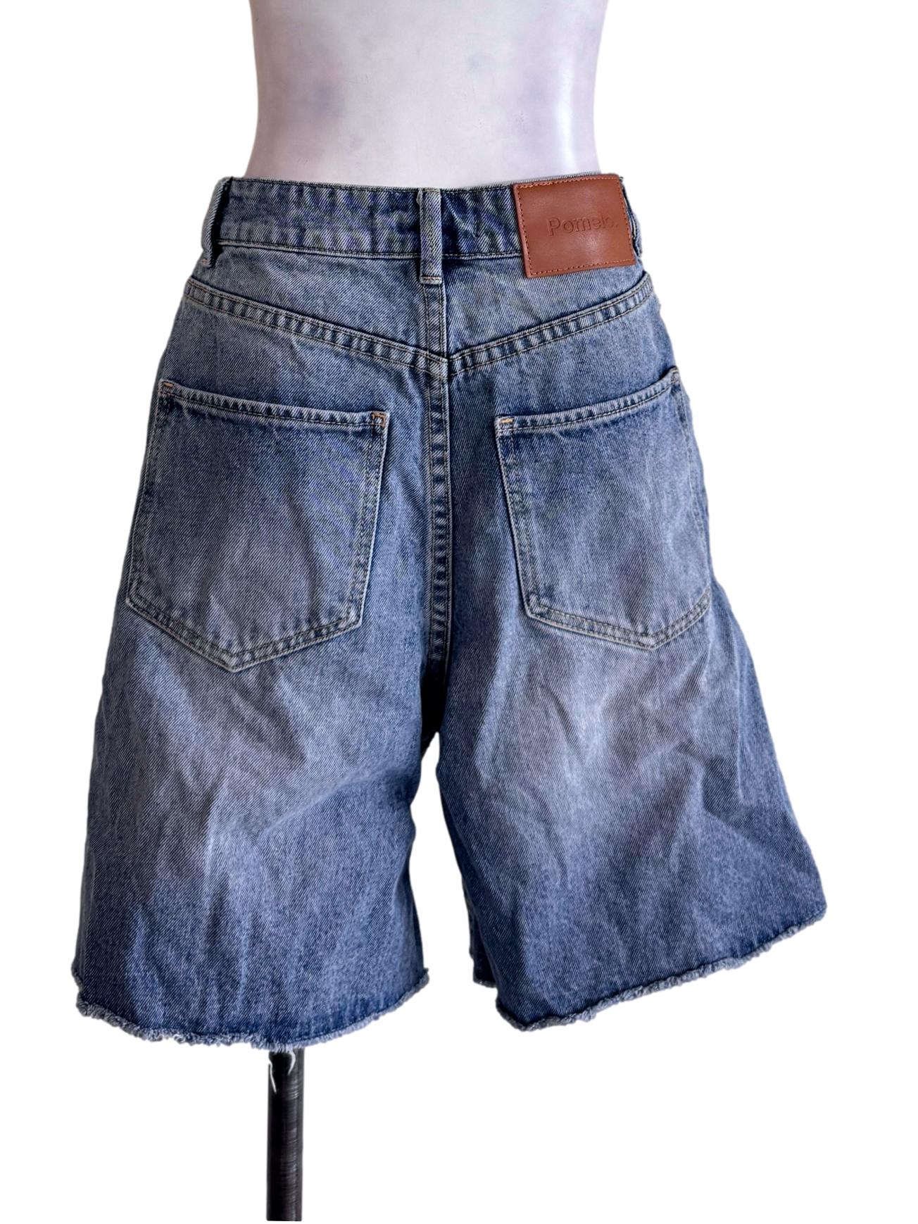 Blue Denim Jorts