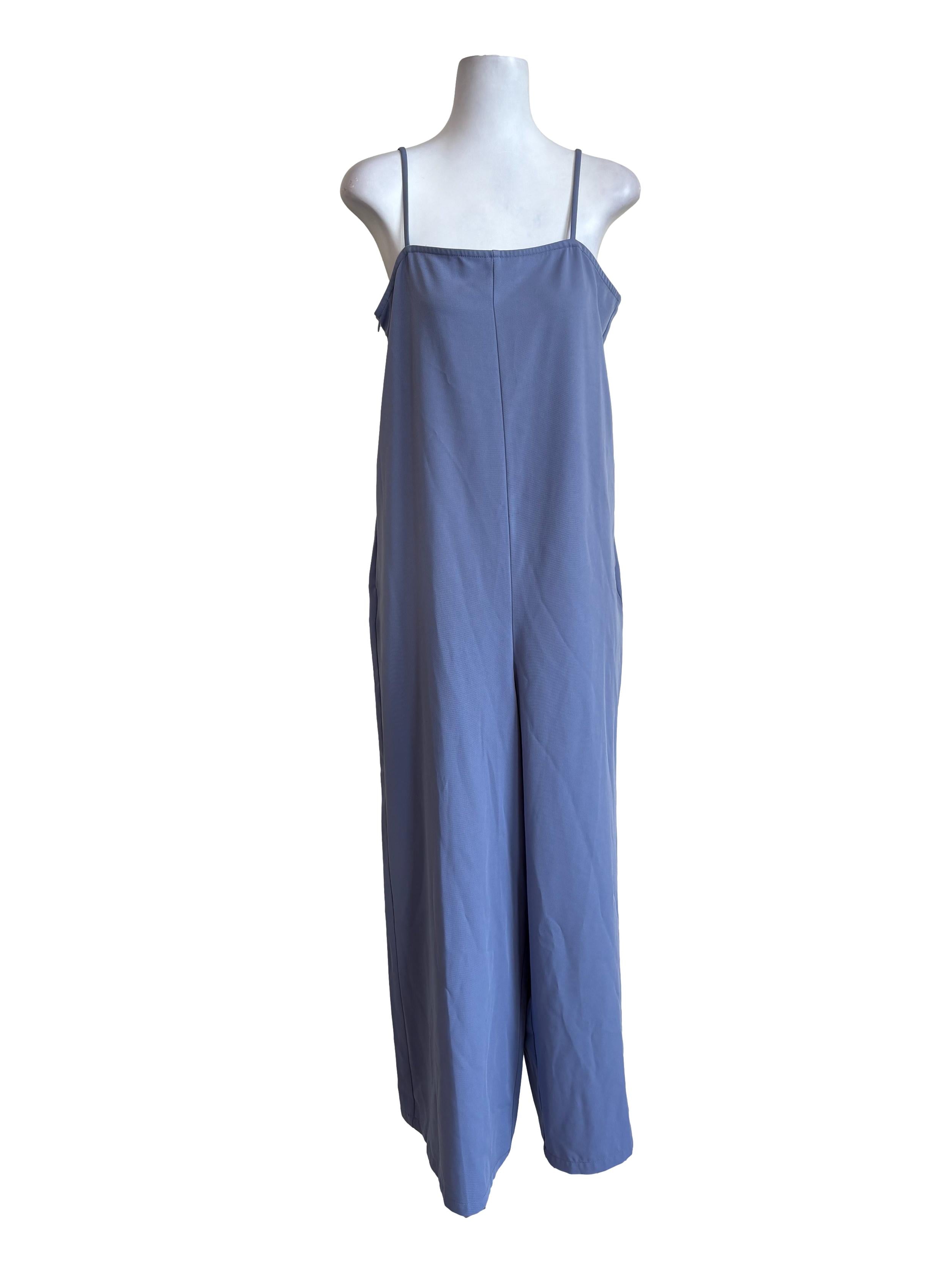 Periwinkle Blue Slip Jumpsuit