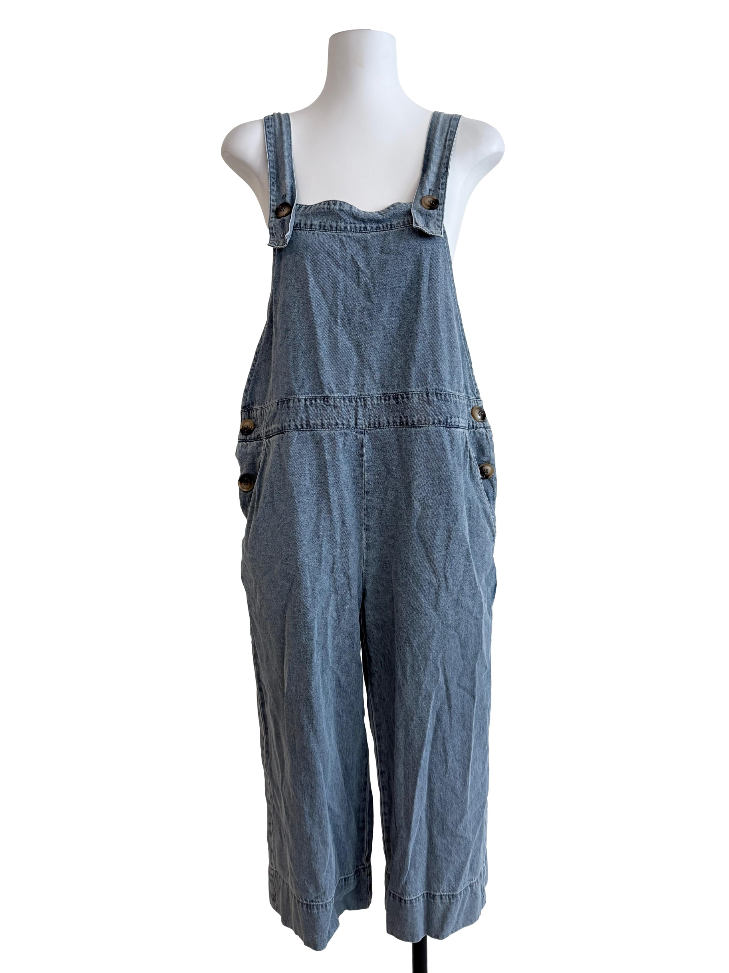 Light Blue Sleeveless Jumpsuit