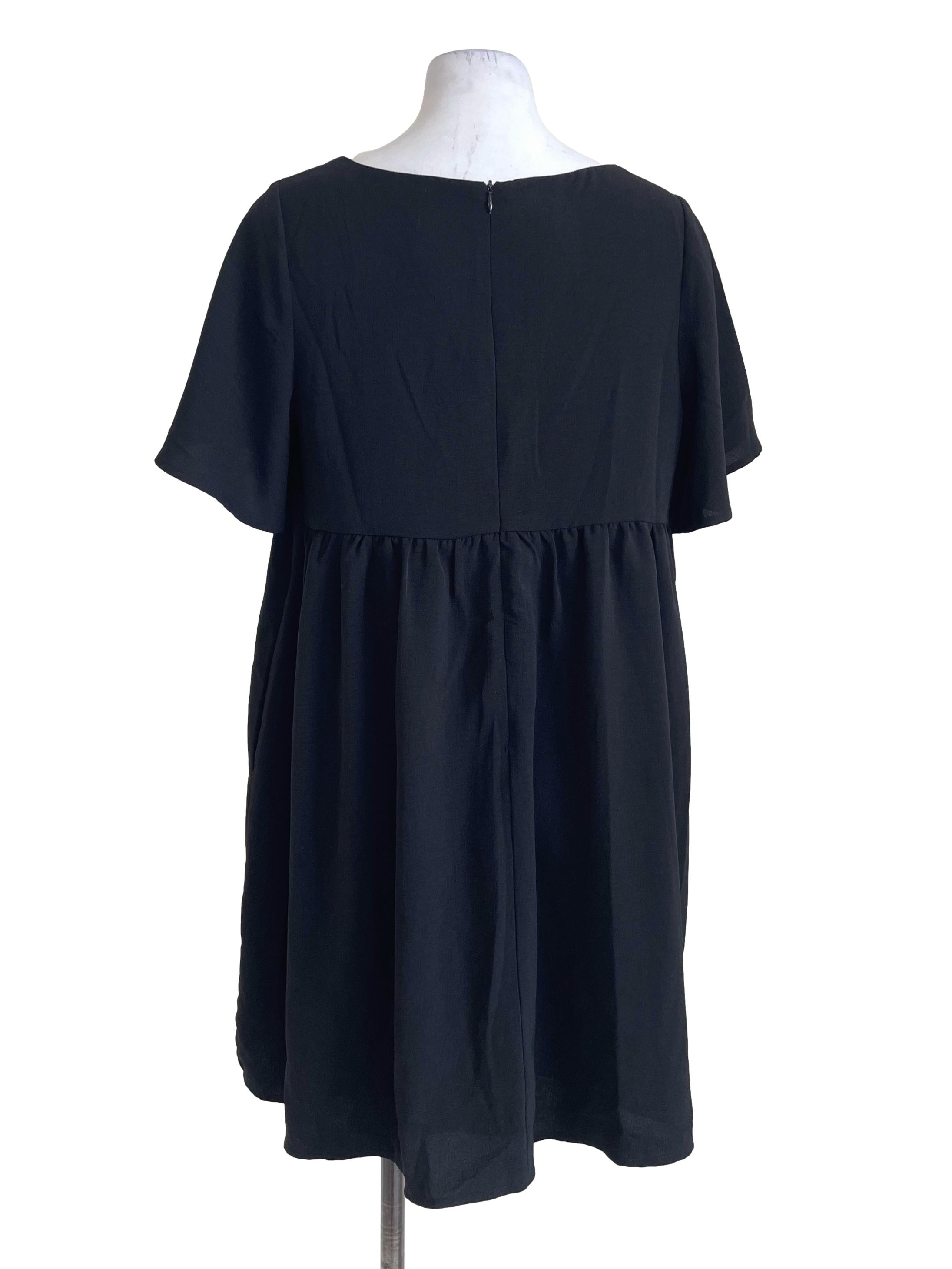 Black Plain Dress