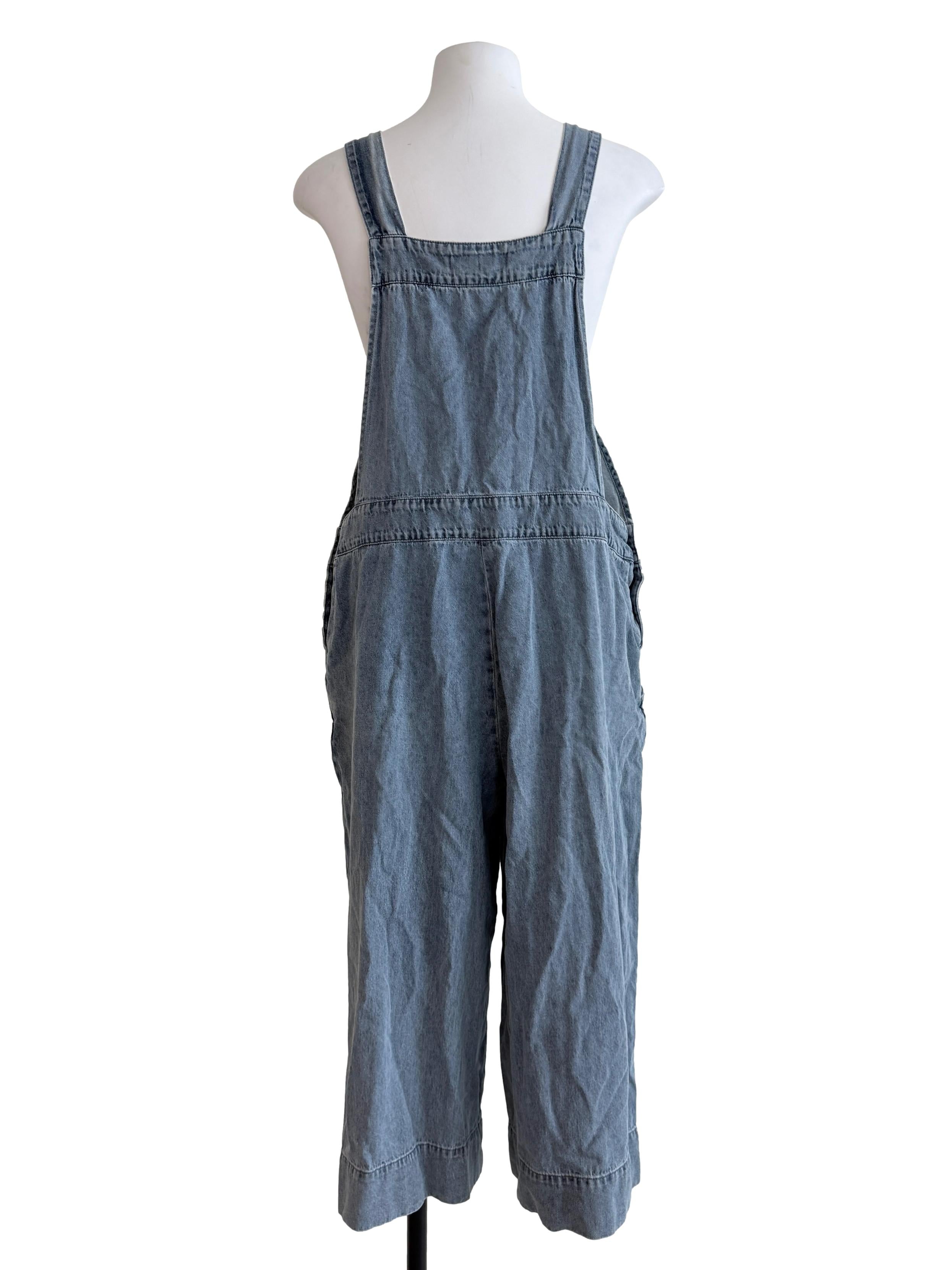 Light Blue Sleeveless Jumpsuit