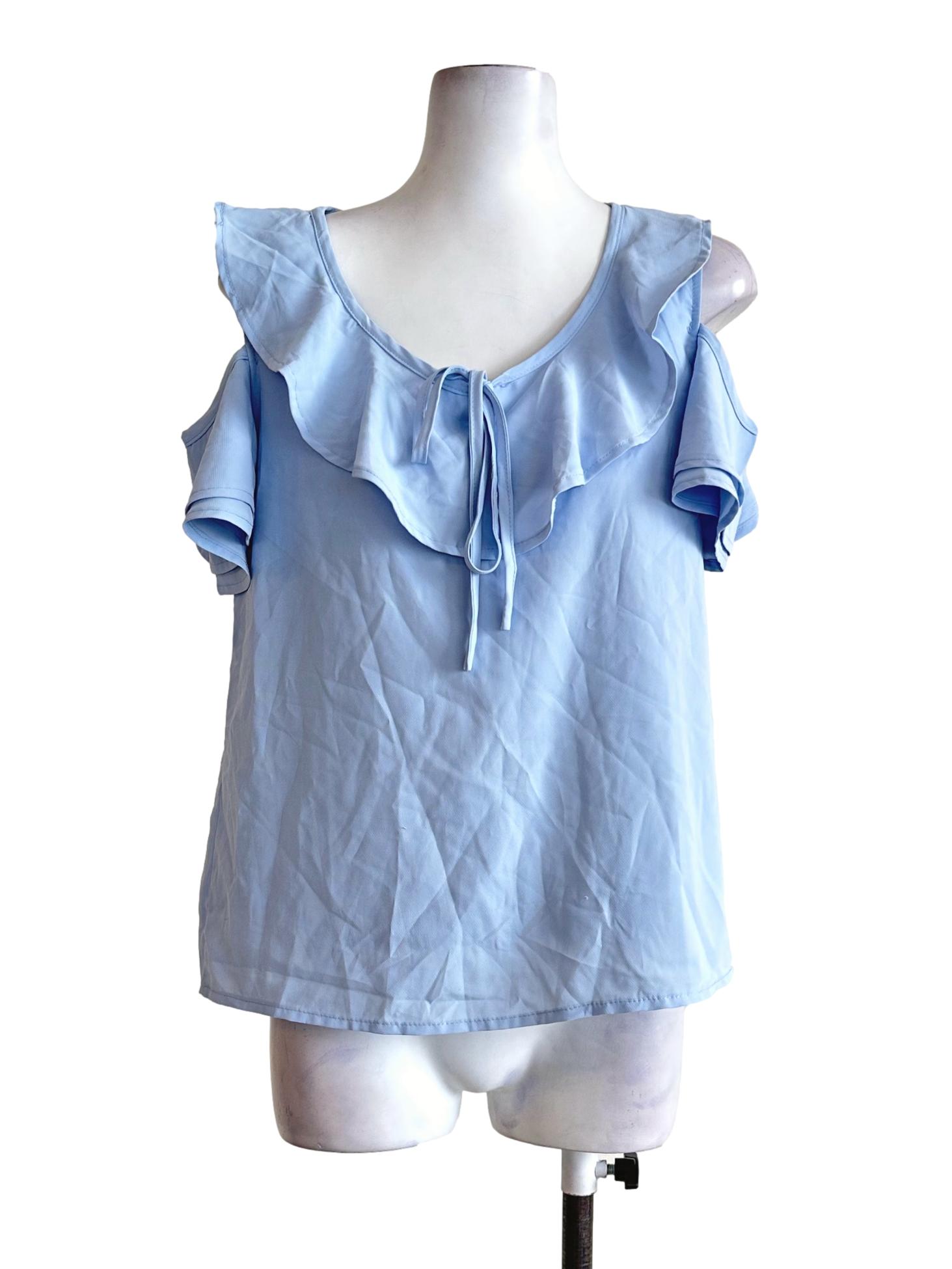 Powder Blue Plain Top