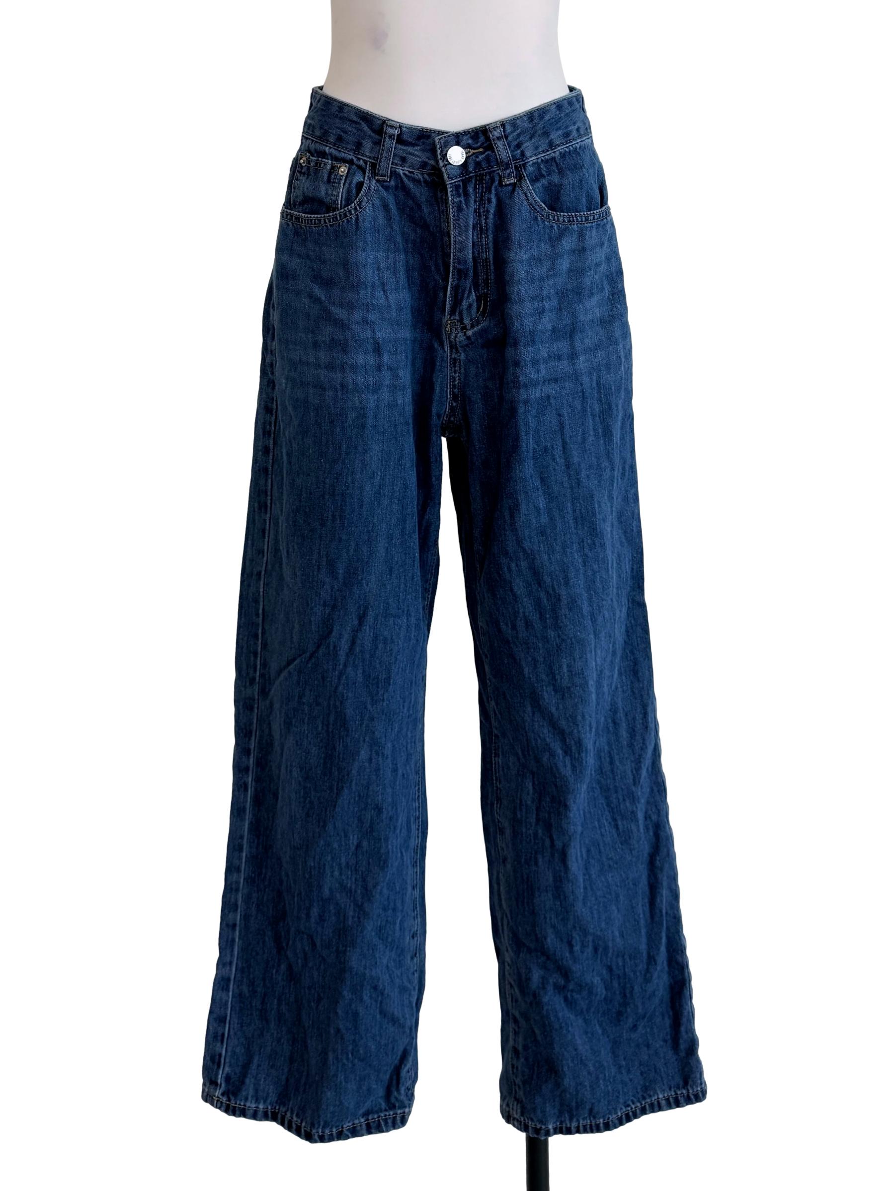 Denim Blue High Waist Jeans