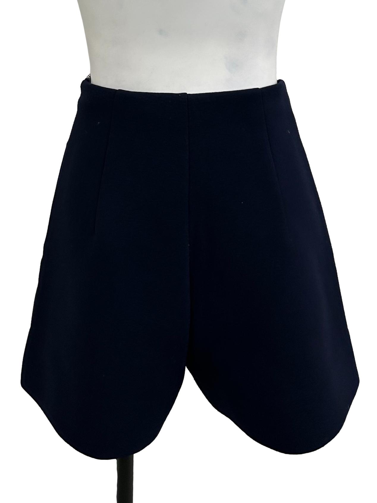 High Rise Navy Shorts OSN