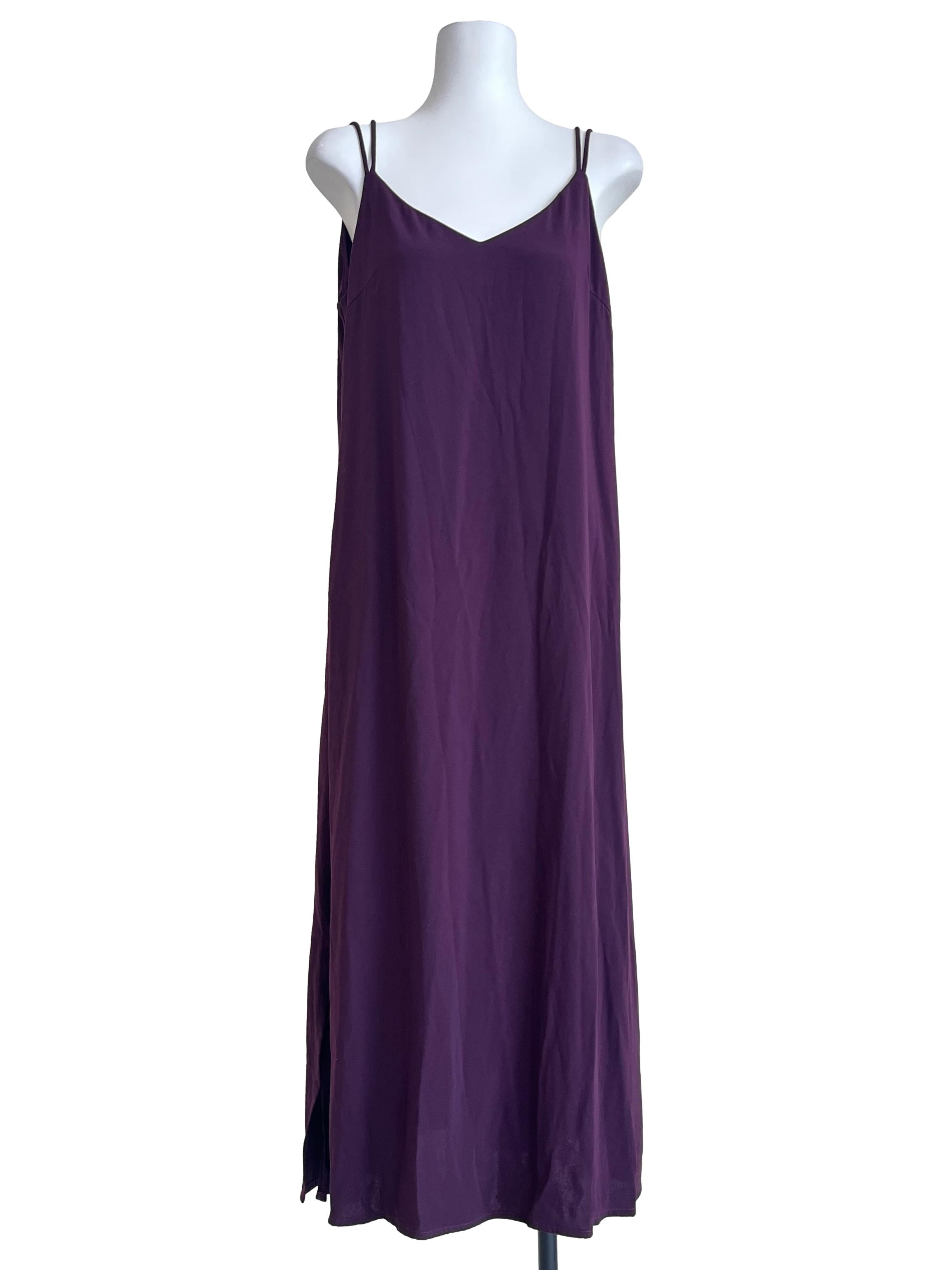 Grape Purple Slip Dress