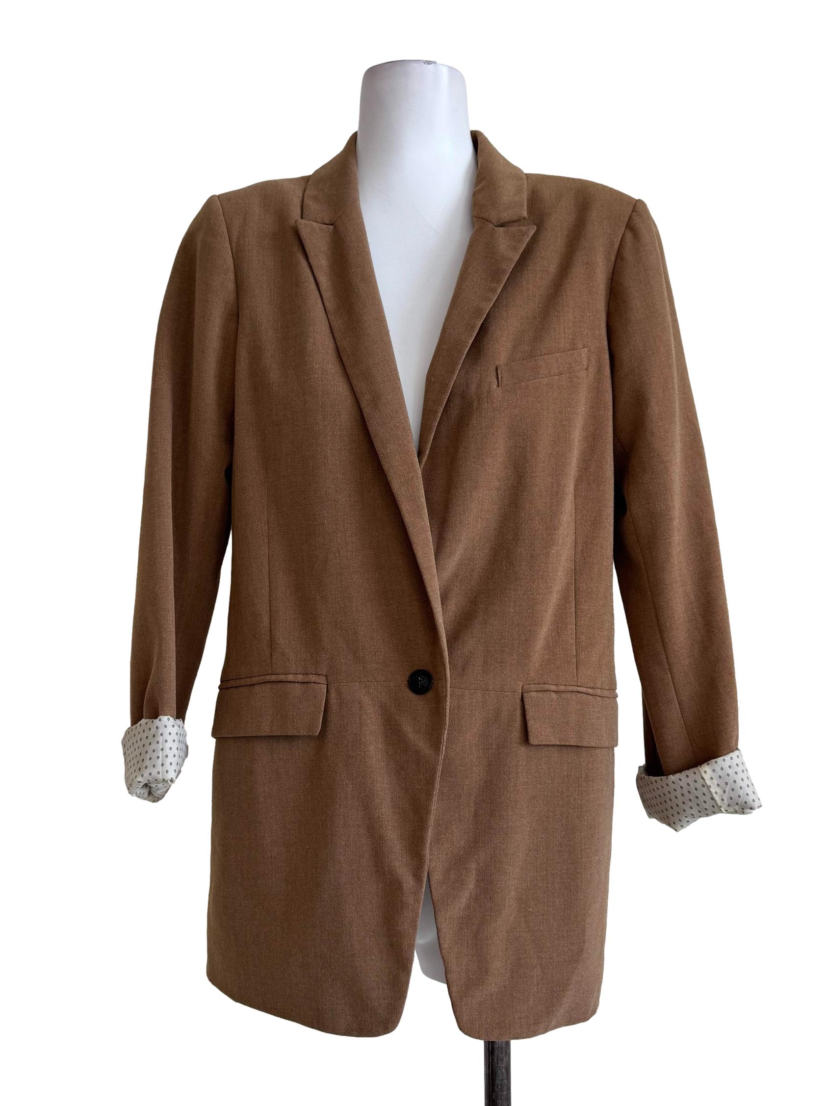 Caramel Brown Blazer