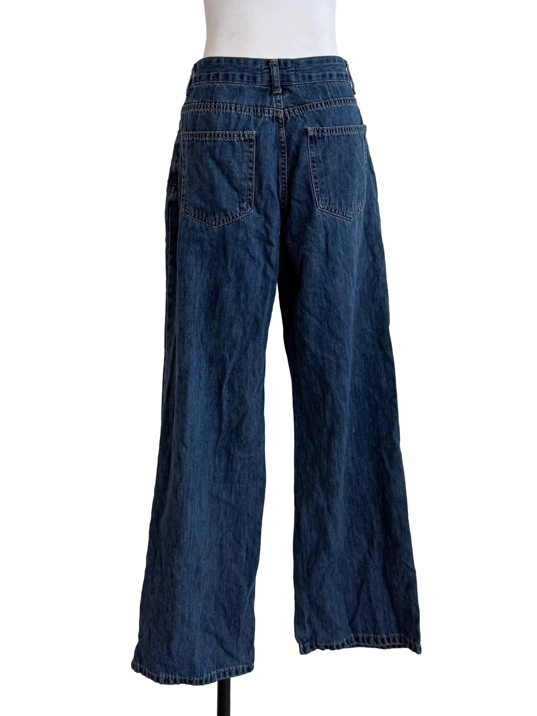Denim Blue High Waist Jeans