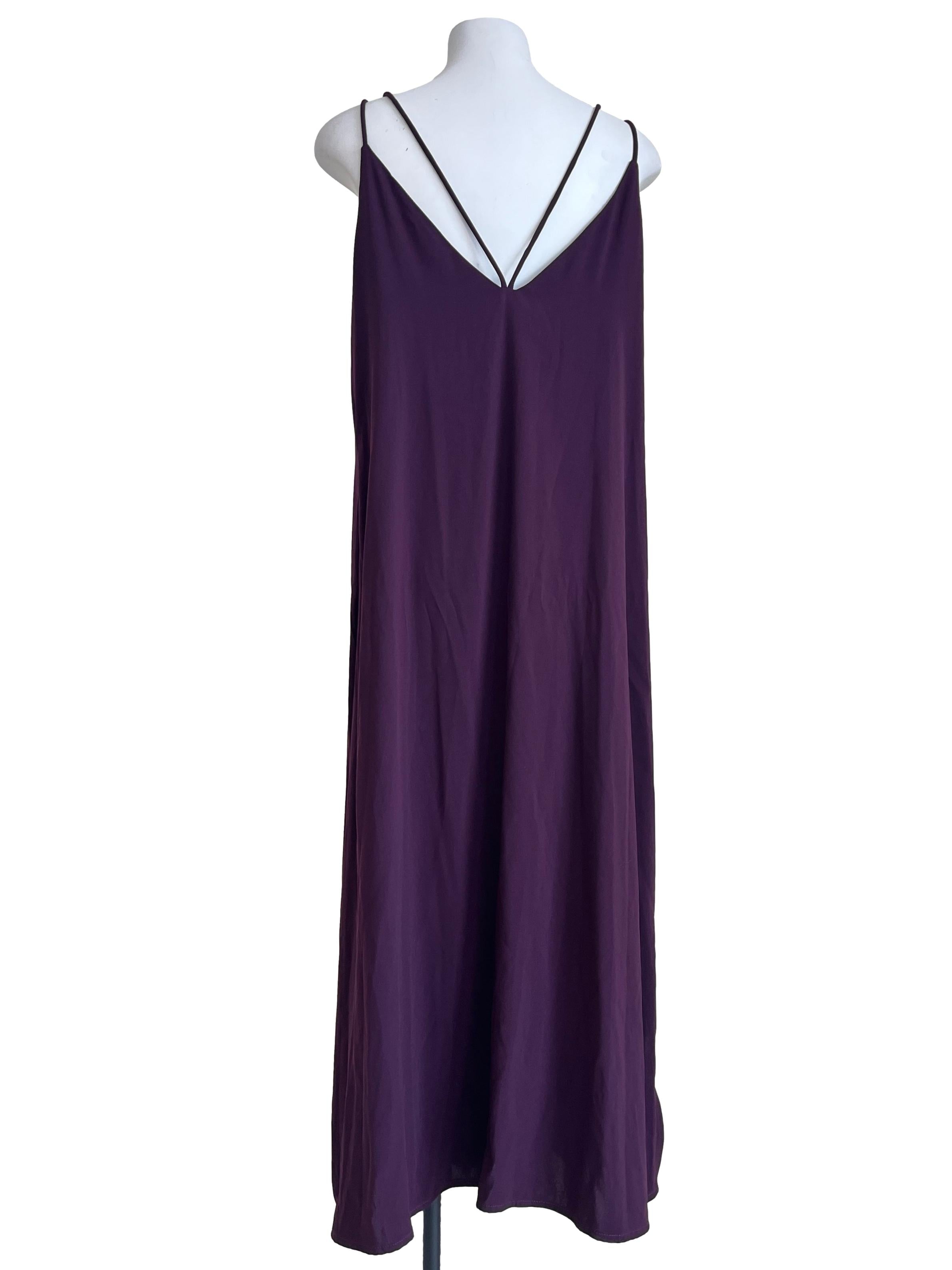 Grape Purple Slip Dress
