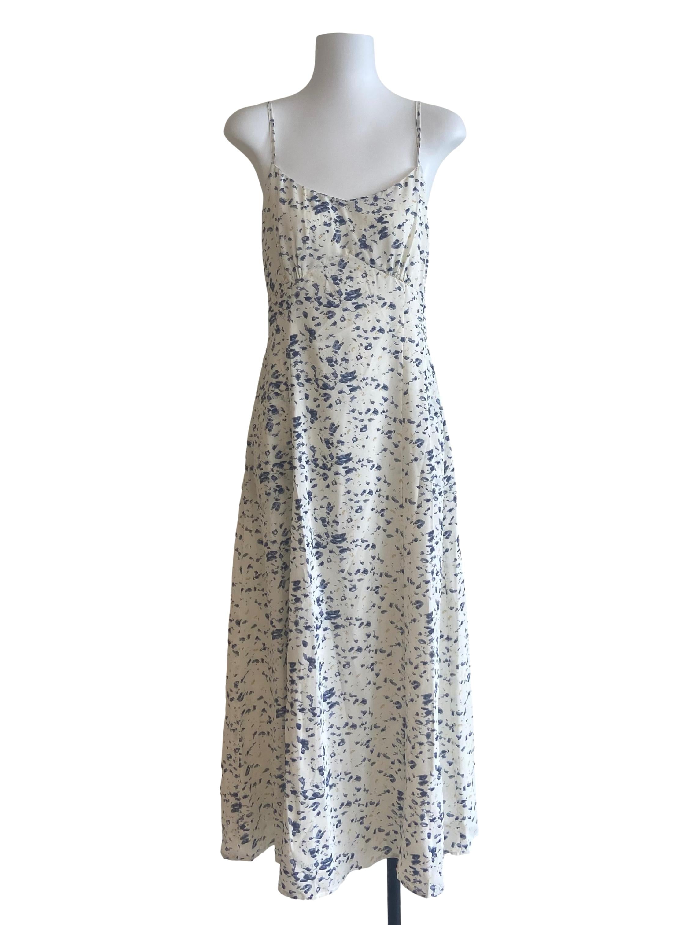 White Sleeveless Apron Dress