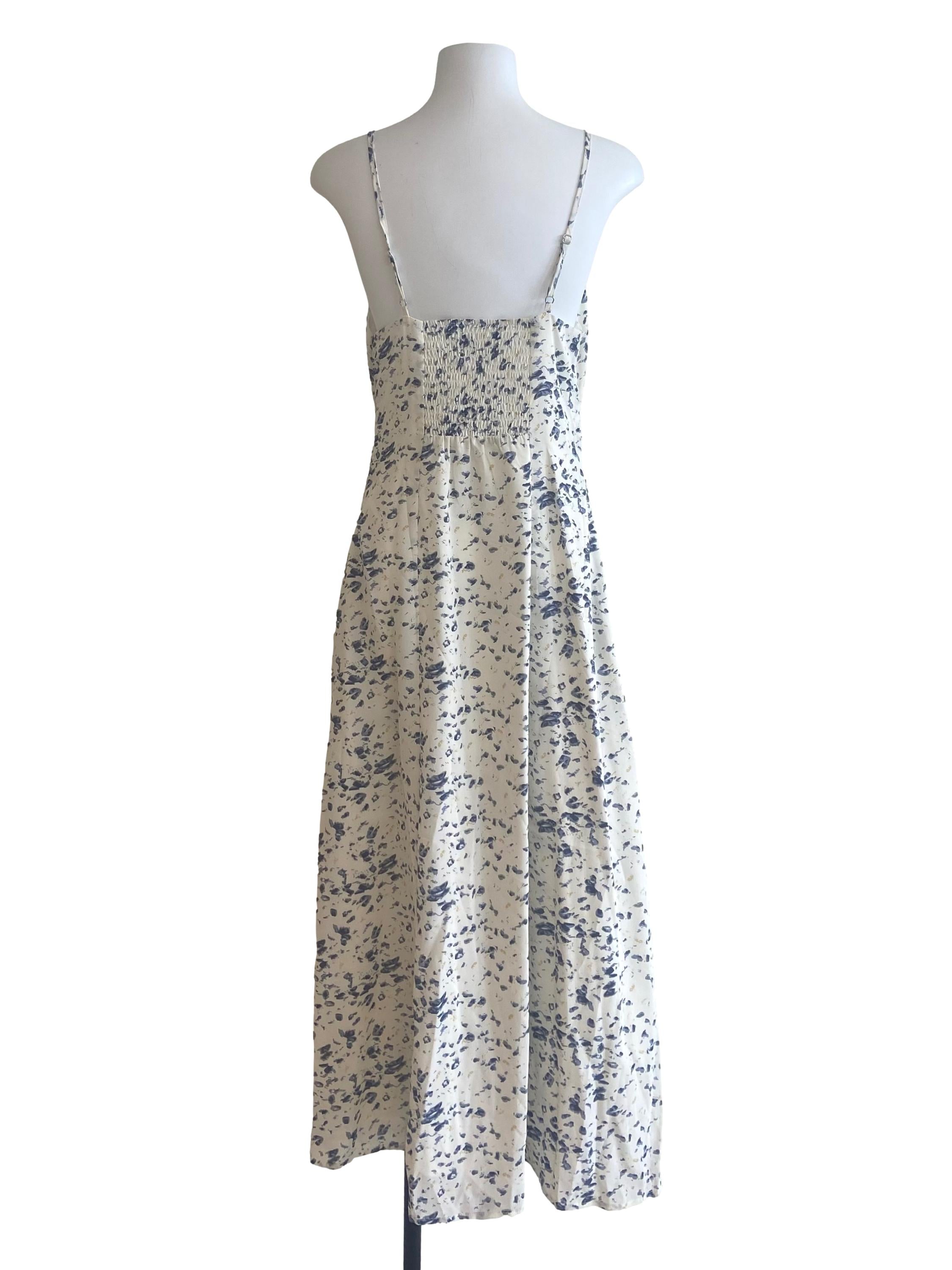 White Sleeveless Apron Dress