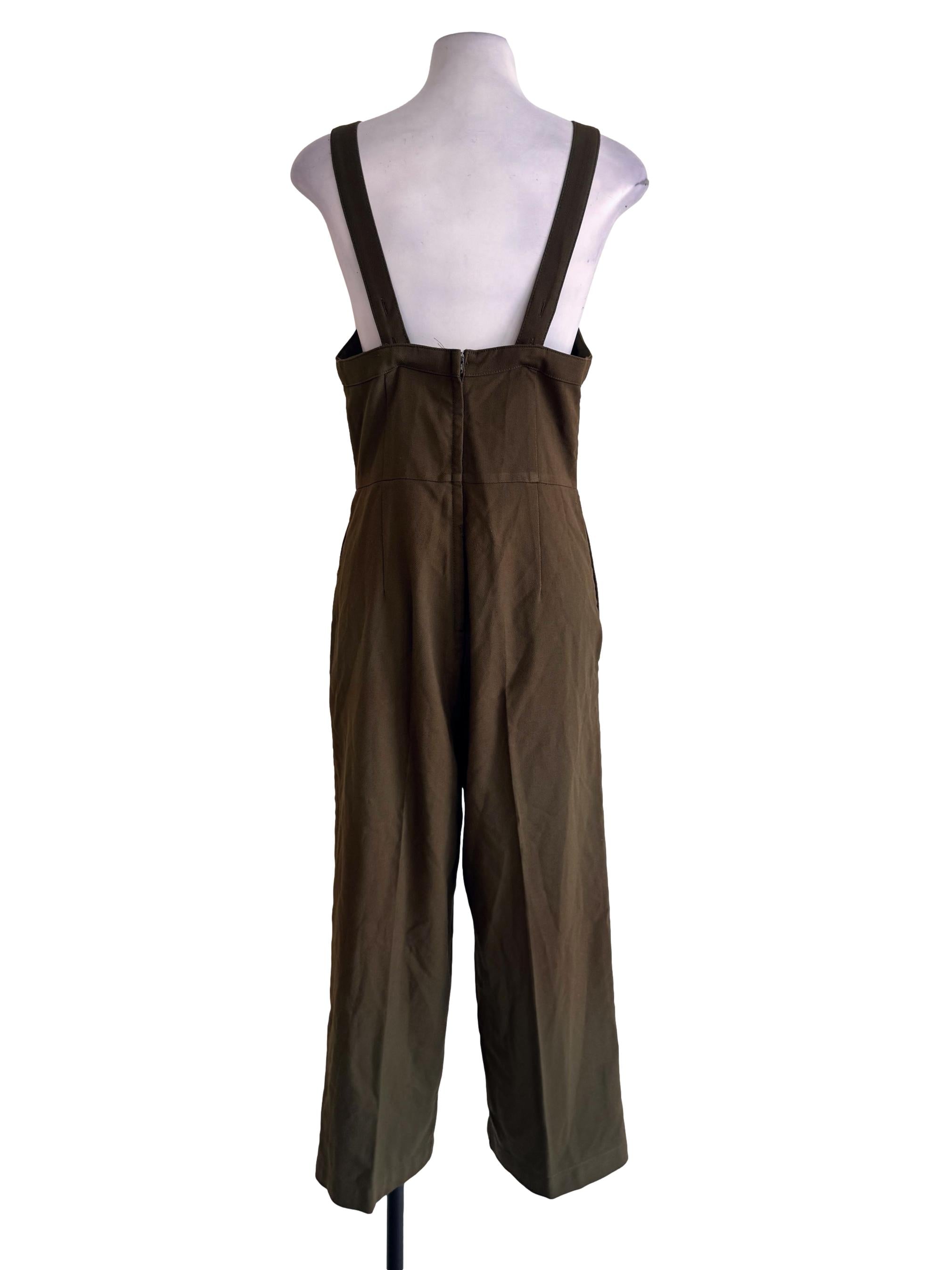 Moss Sleeveless Jumpsuits
