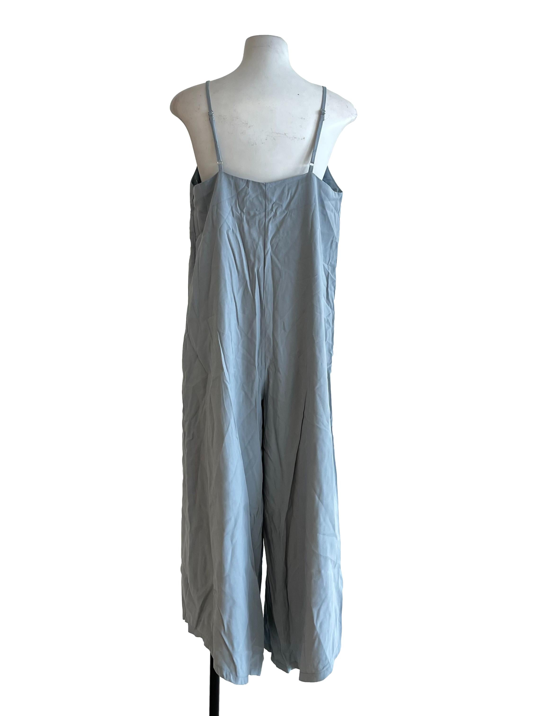 Cloud V Neck Baggy Jumpsuit