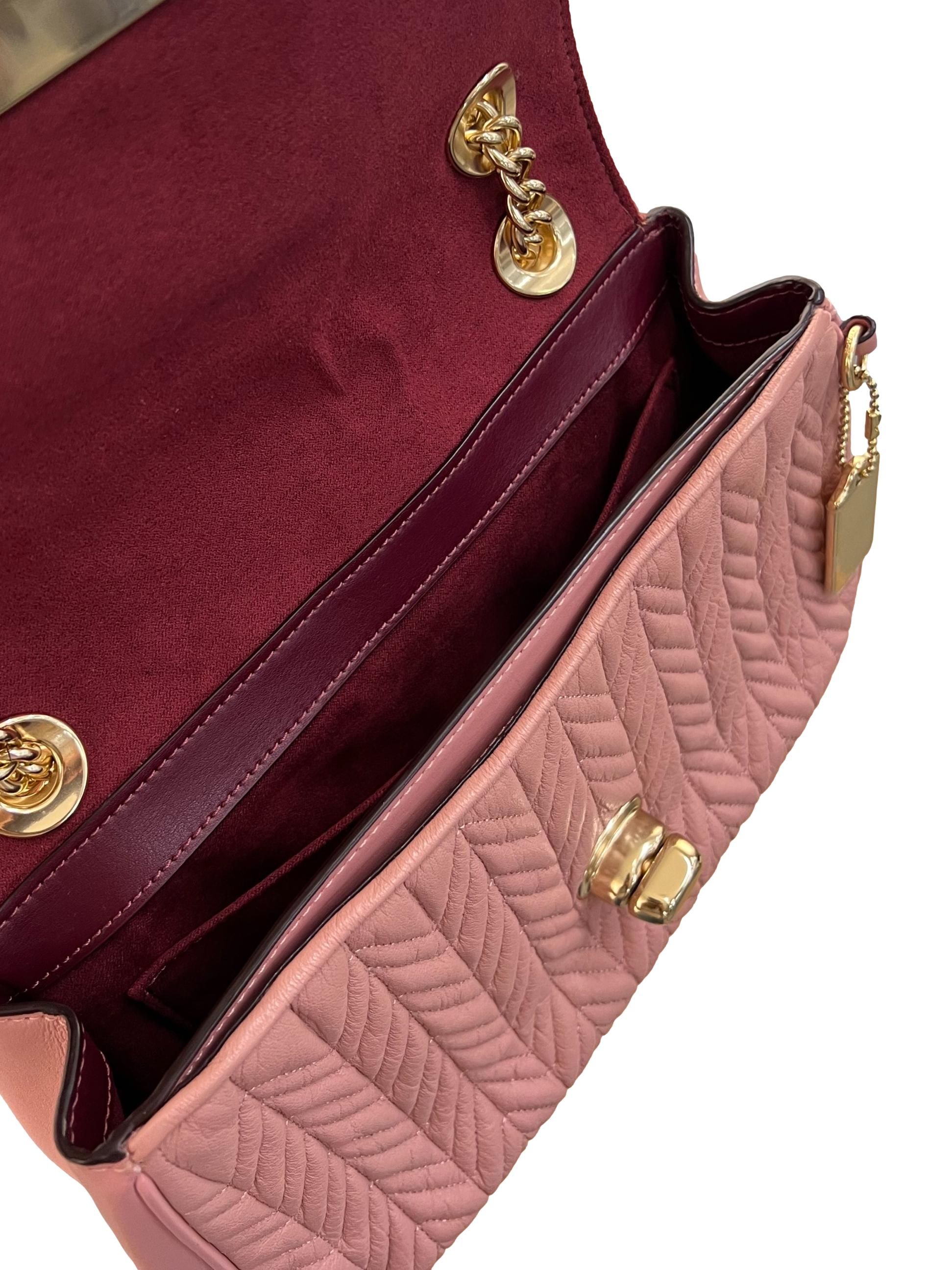 Pink Leather Bag