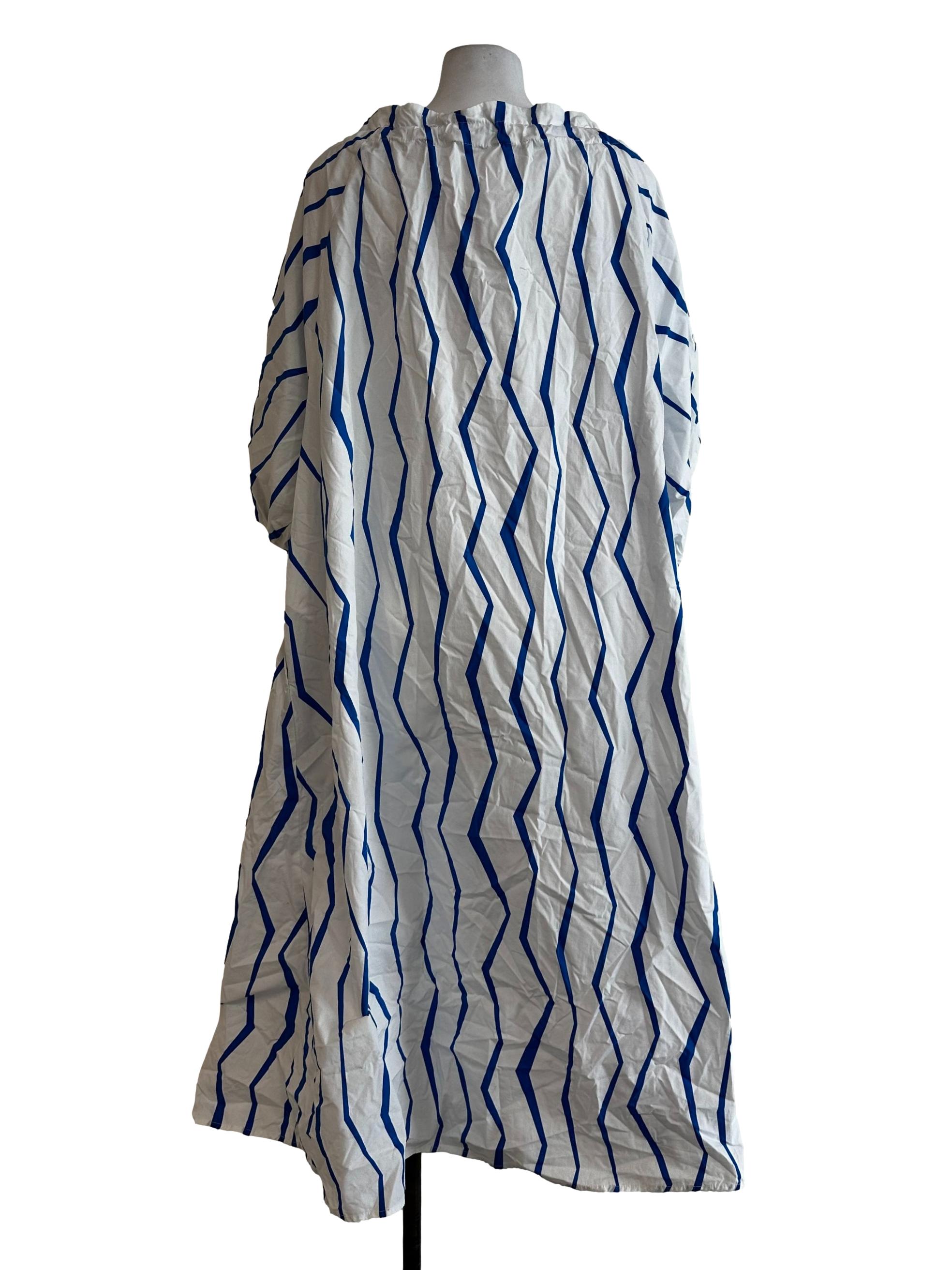 White Line Stripes Dress