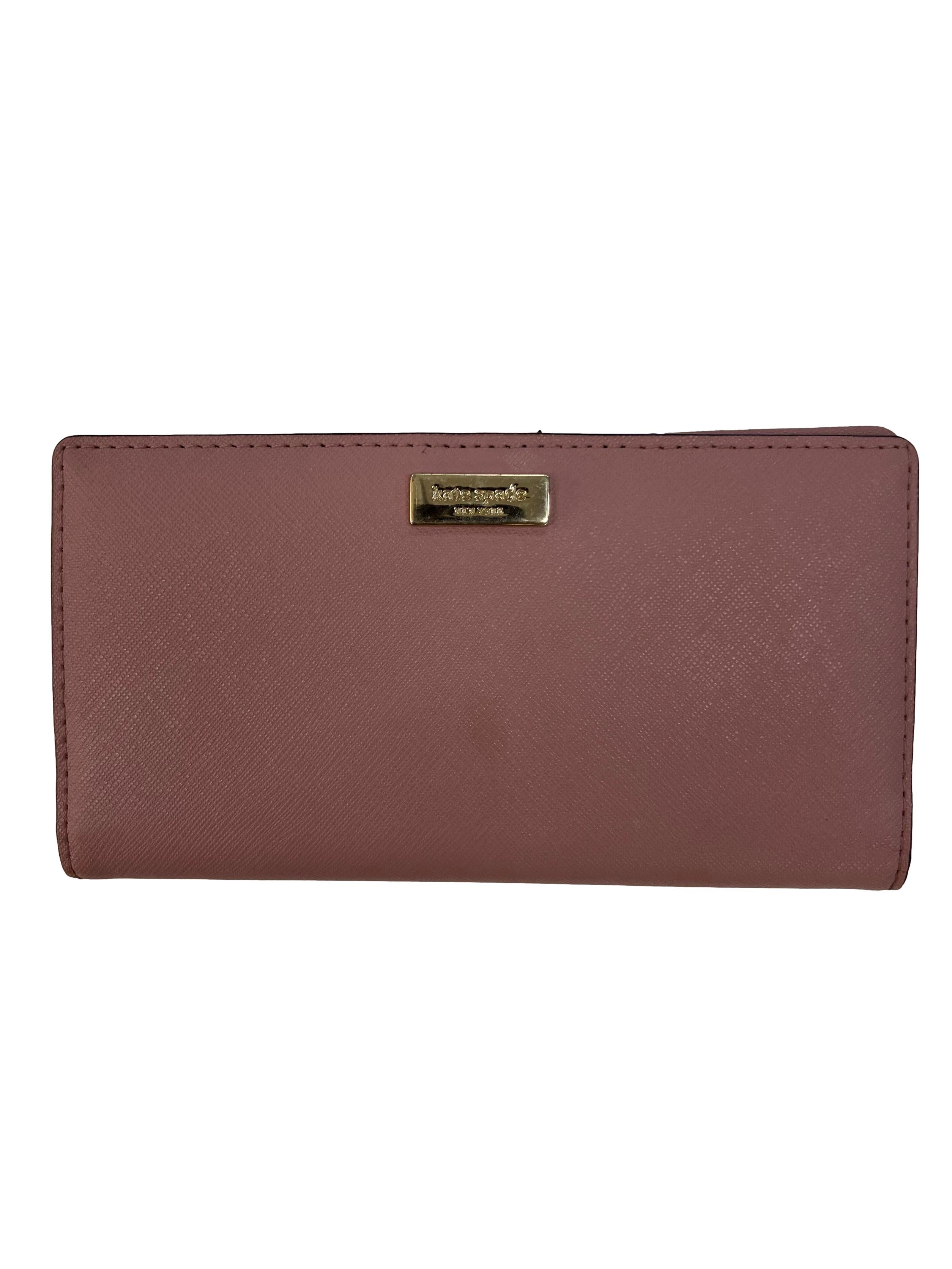 Pink Kate Spade Laurel Way Stacy Wallet
