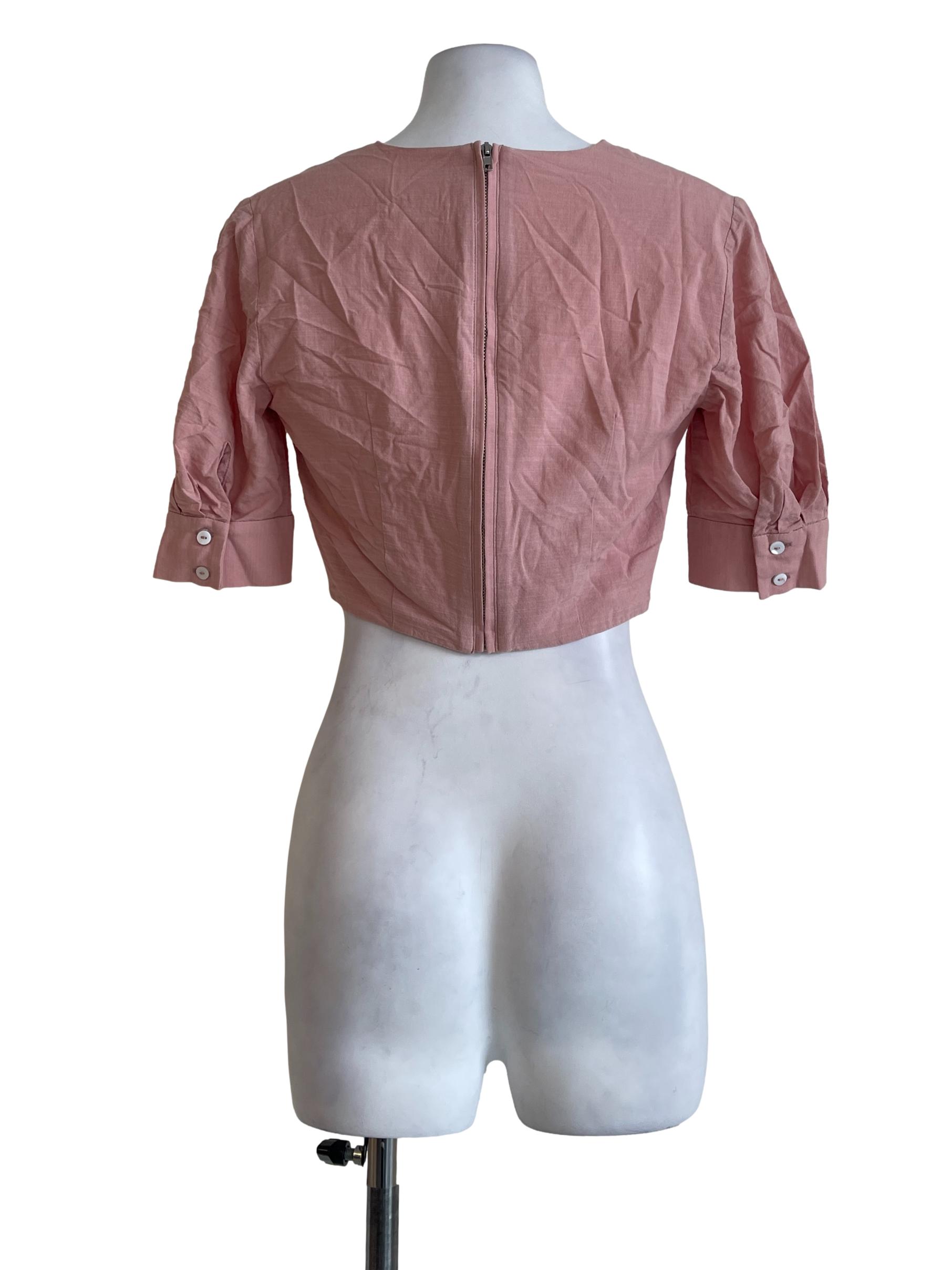 Pink Crop Top OSN