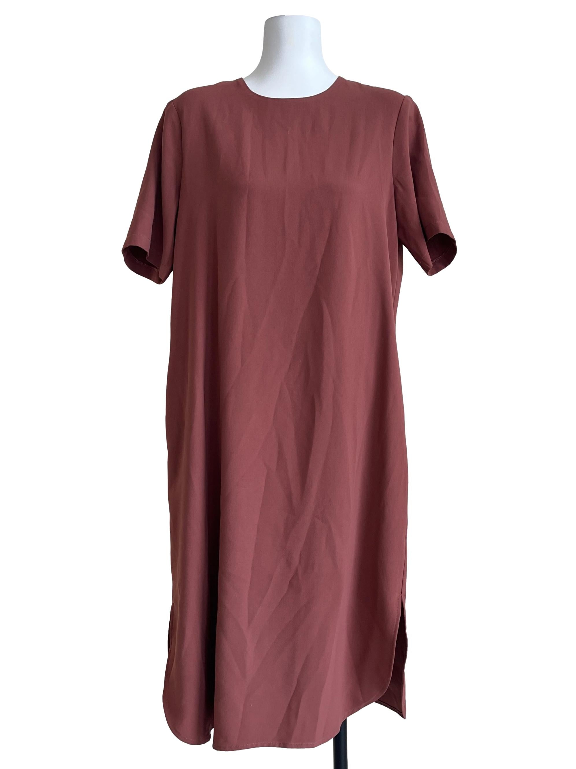 Strawberry Pink Halter Tunic Dress