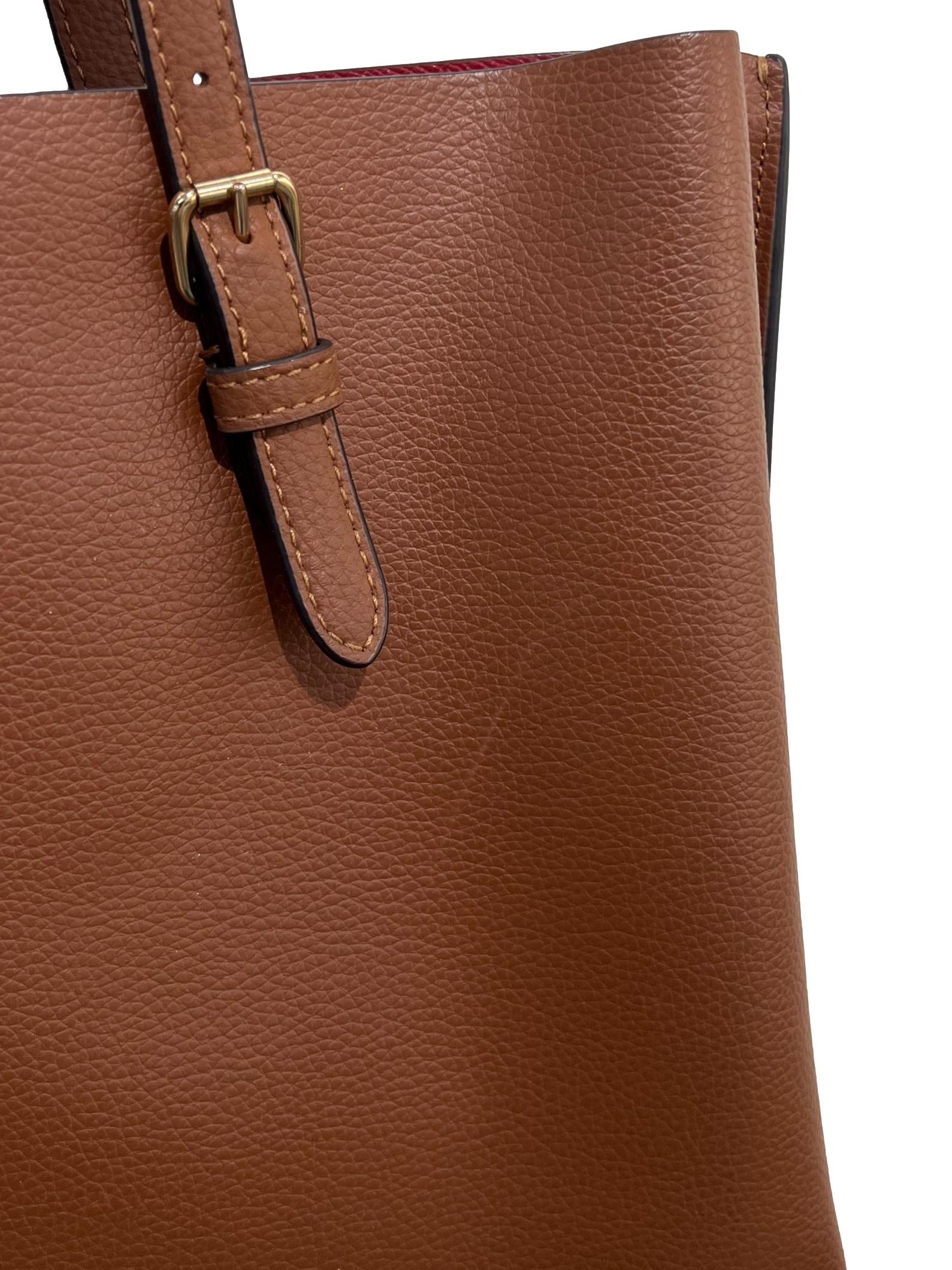 Coach Mollie Tote Redwood 1941 Red