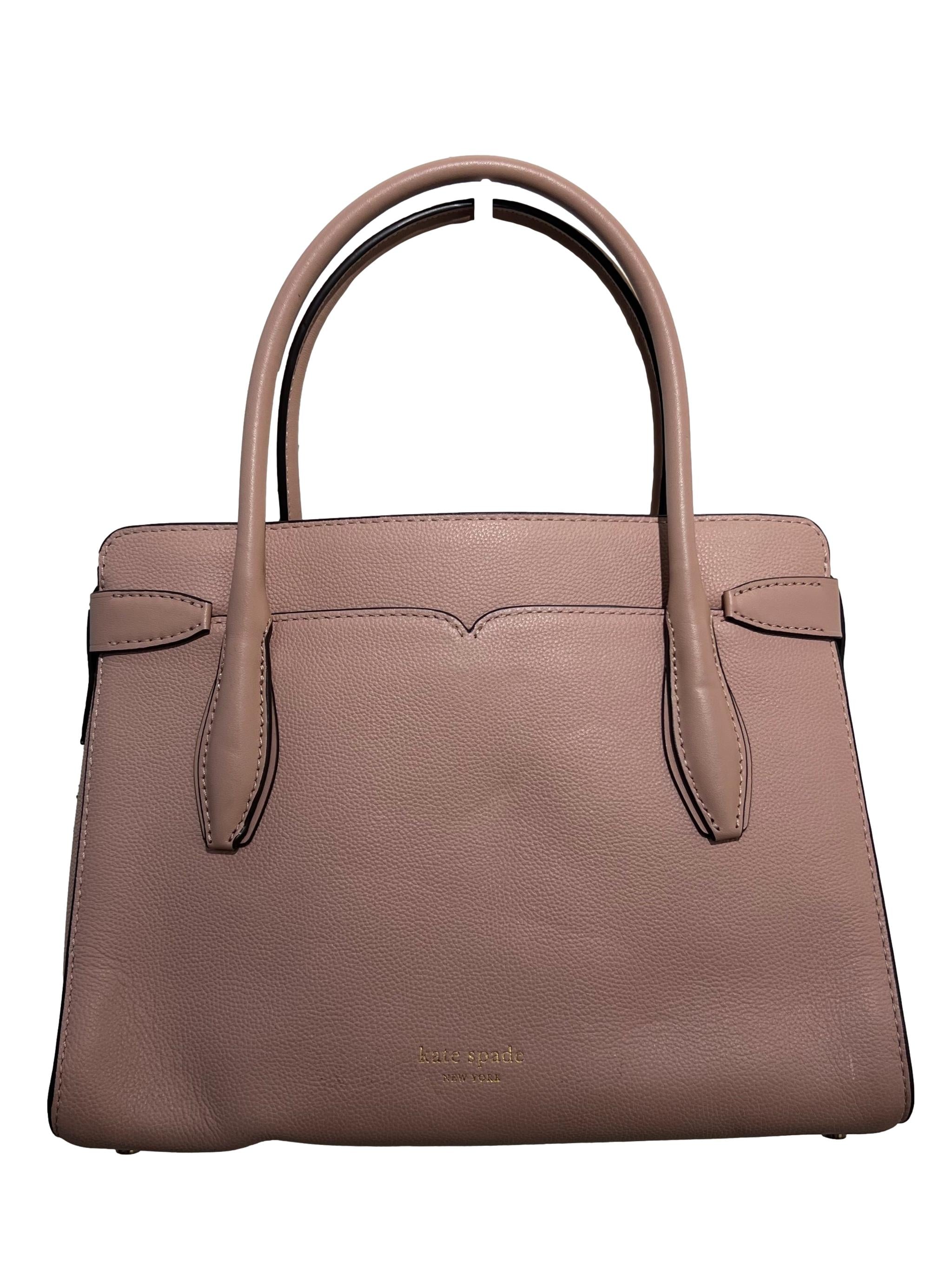 Kate Spade  Toujours Medium Leather Satchel In Flapper Pink