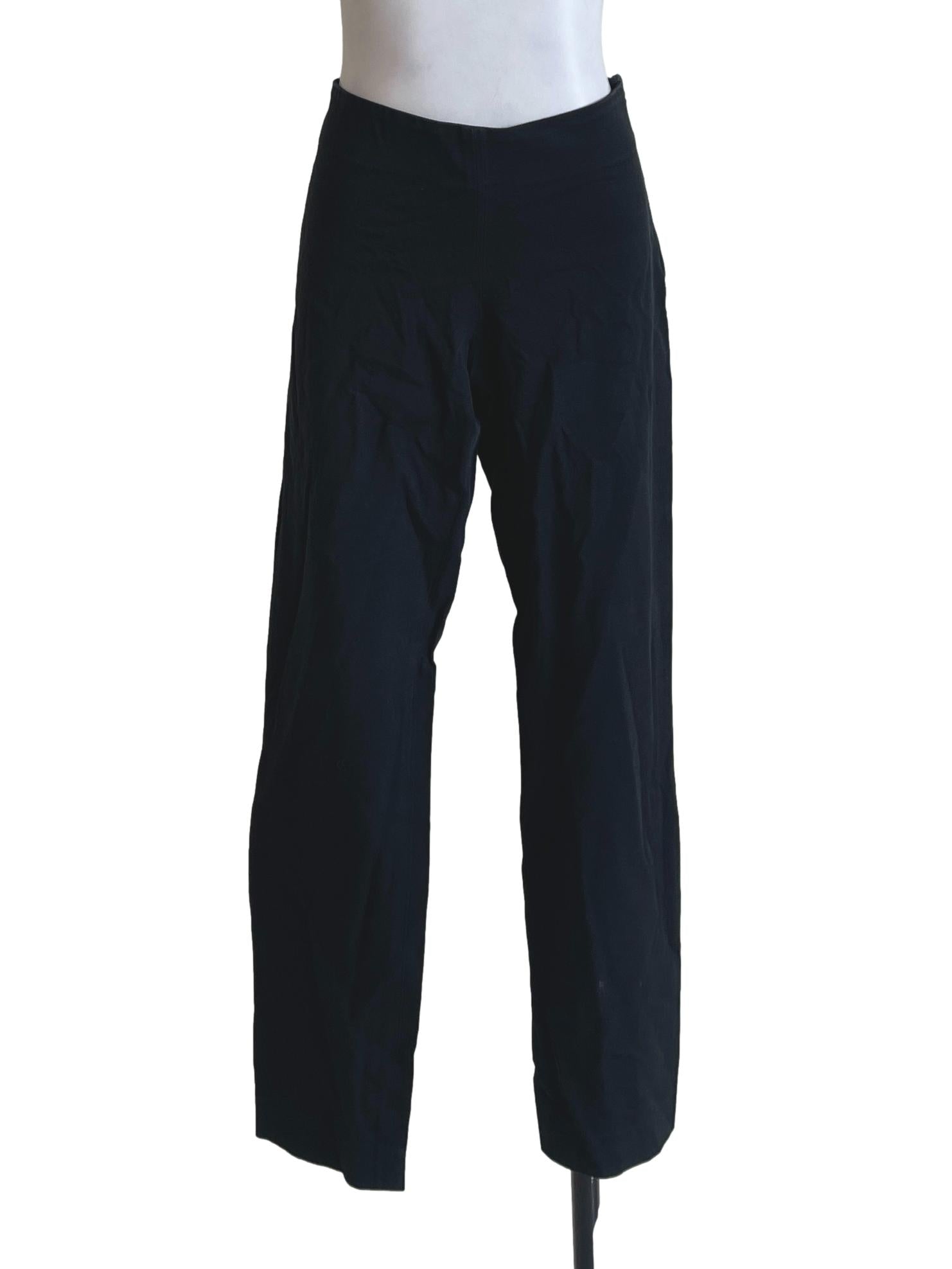 Black Culottes Pants