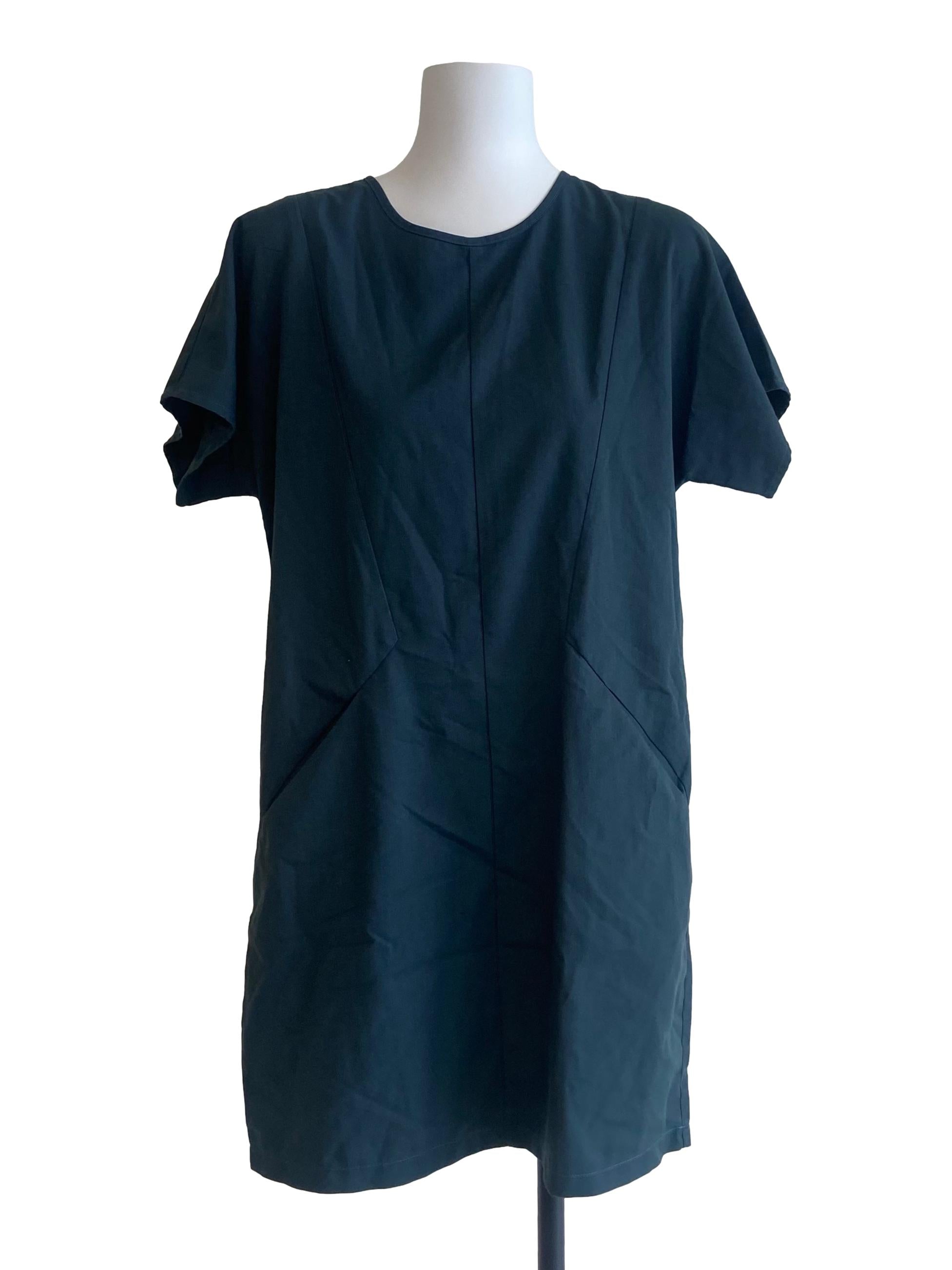 Emerald Green Batwing Sleeve Dress