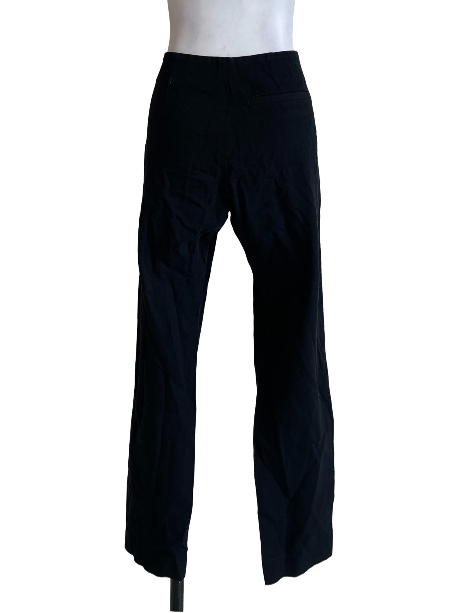 Black Culottes Pants