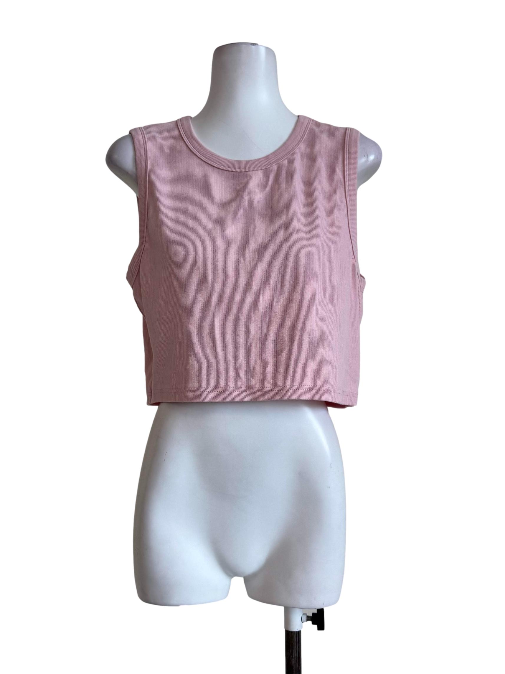 Pale Bubblegum Sleeveless Top