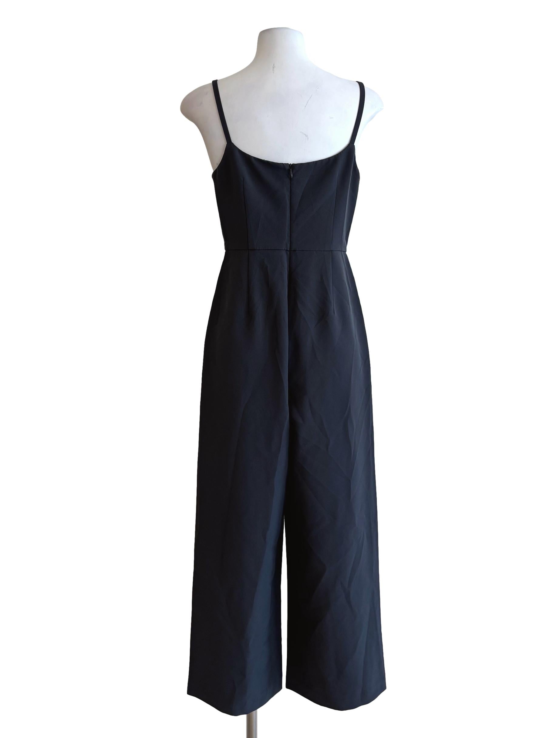 Charcoal Grey Sleeveless Jumpsuit LB