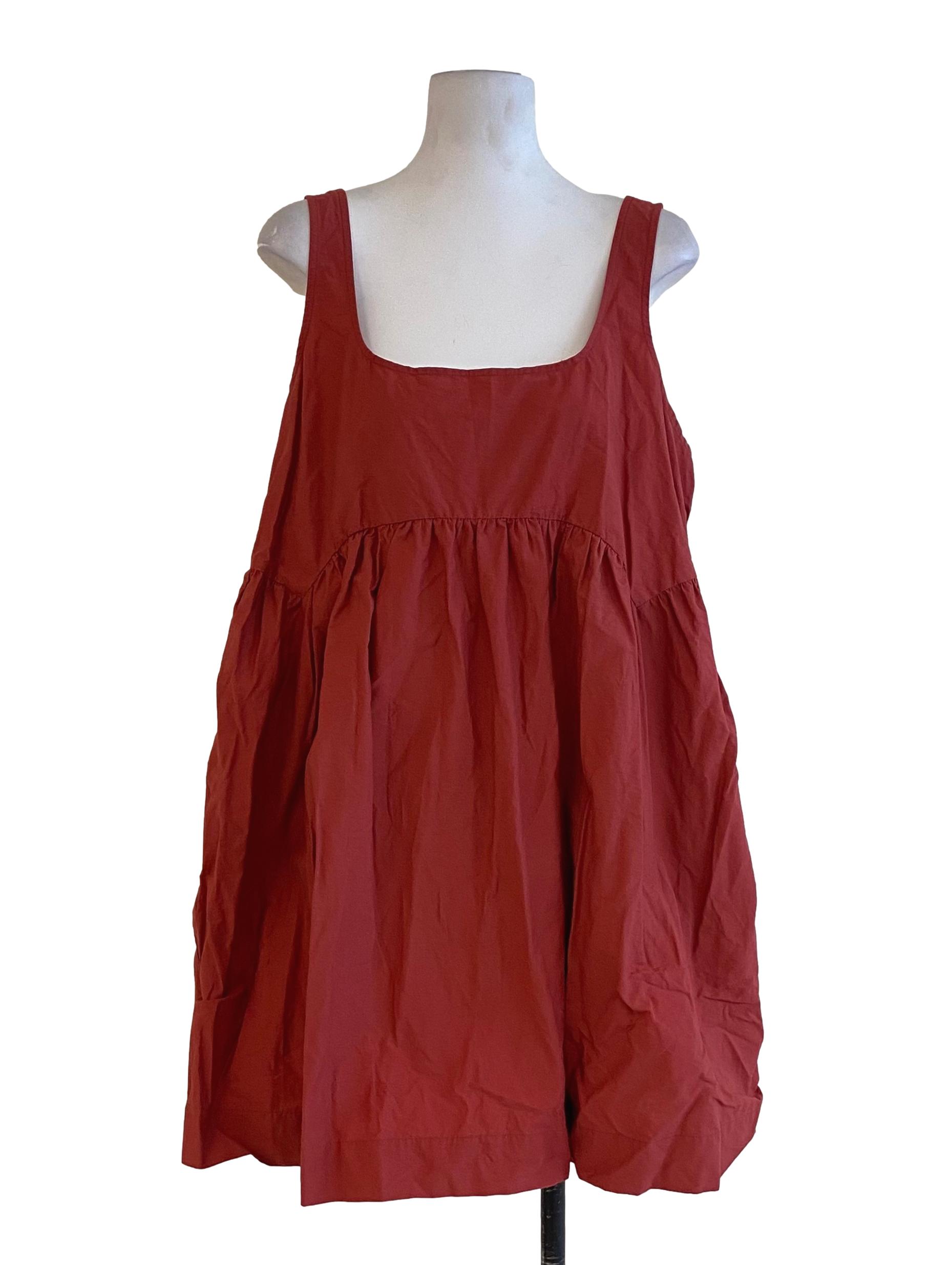 Strawberry Candy Red Apron Dress