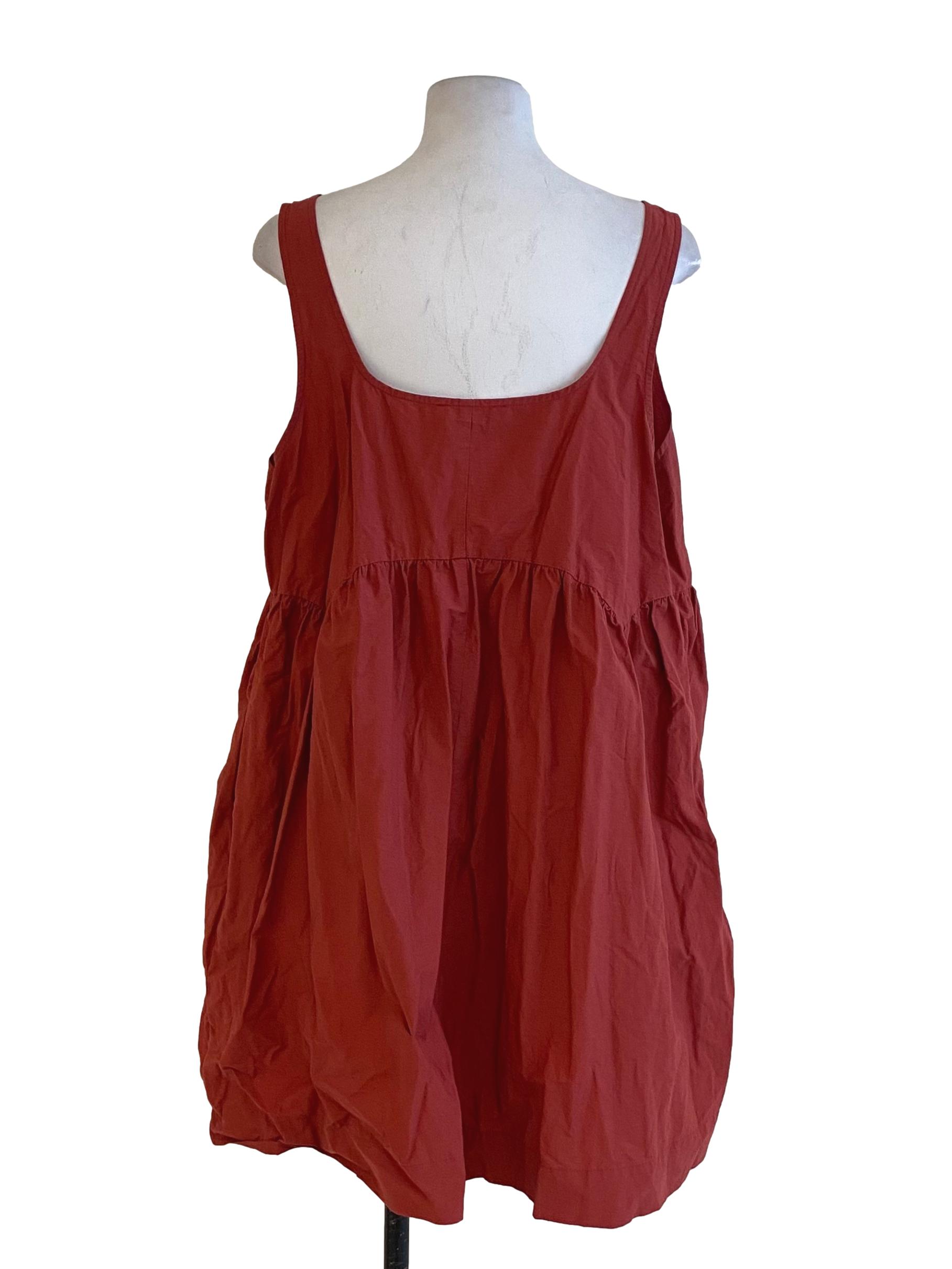 Strawberry Candy Red Apron Dress