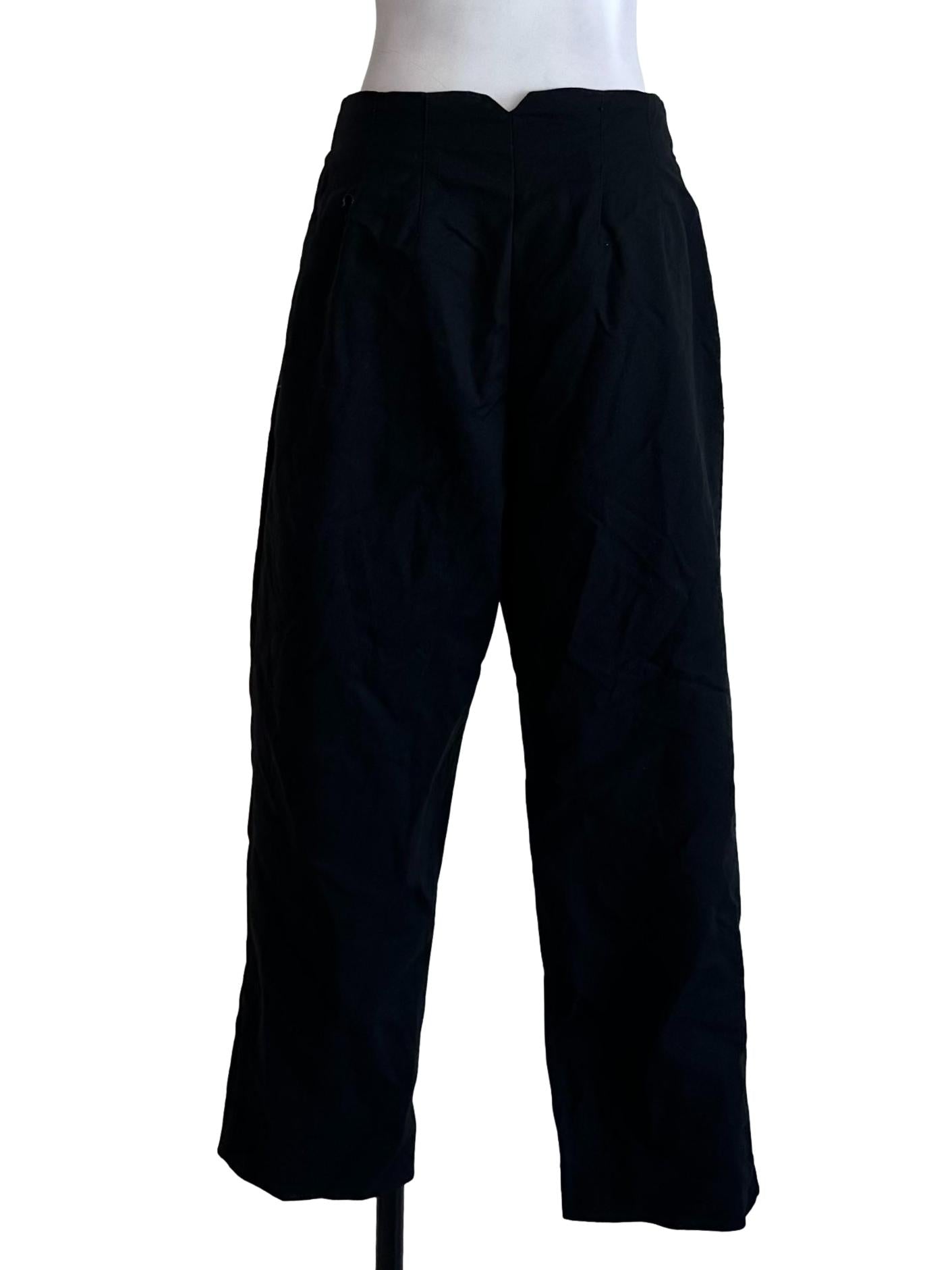 Raven Black Formal Pants